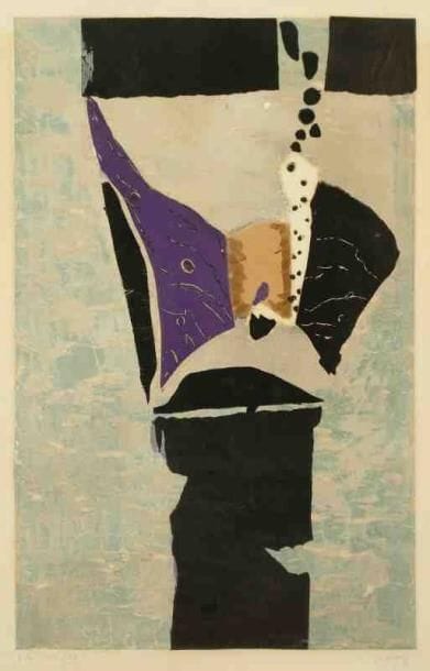François Xavier Fagniez (né en 1936)
Ange Gravure au carborundum. Collage. Signée en bas à droite. Tirage à 75 exemplaires. 90 x 64 cm 8 exemplaires proposés. Seront divisés.