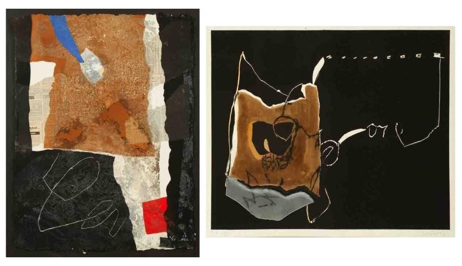 François Xavier Fagniez (né en 1936)
Compositions Gravure au carborundum. Collage et rehauts de peinture. Signée en bas à droite. Formats divers. Plusieurs sujets. 6 pièces. Vendues en 1 seul lot.