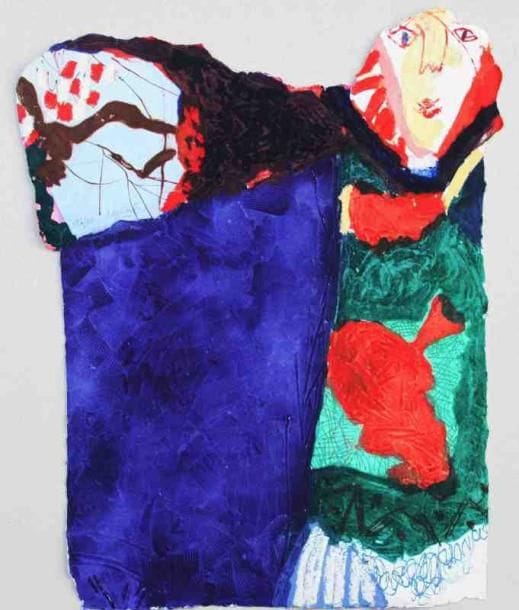 Henri Guibal (né en 1947)
Soleil bleu Gravure au carborundum. Collage et rehauts de peinture. Signée en haut à gauche. Tirage à 30 exemplaires. 61 x 51 cm 7 exemplaires proposés. Seront divisés.