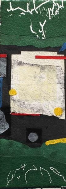 Lionel (né en 1949)
Verte
Gravure au carborundum, Collage et rehauts de peinture
Tirage à 30 exemplaires
79 x 28 cm
18 exemplaires proposés. Seront divisés.