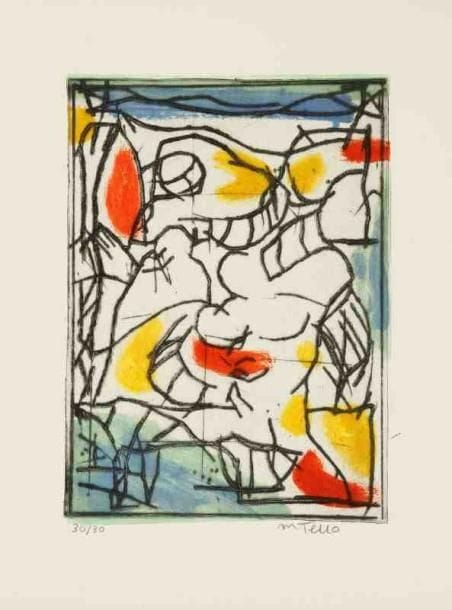 Monique Tello (né en 1958)
Athena Gravure au carborundum. Signée en bas à droite. Tirage à 30 exemplaires. 32 x 25 cm 26 exemplaires proposés. Seront divisés.