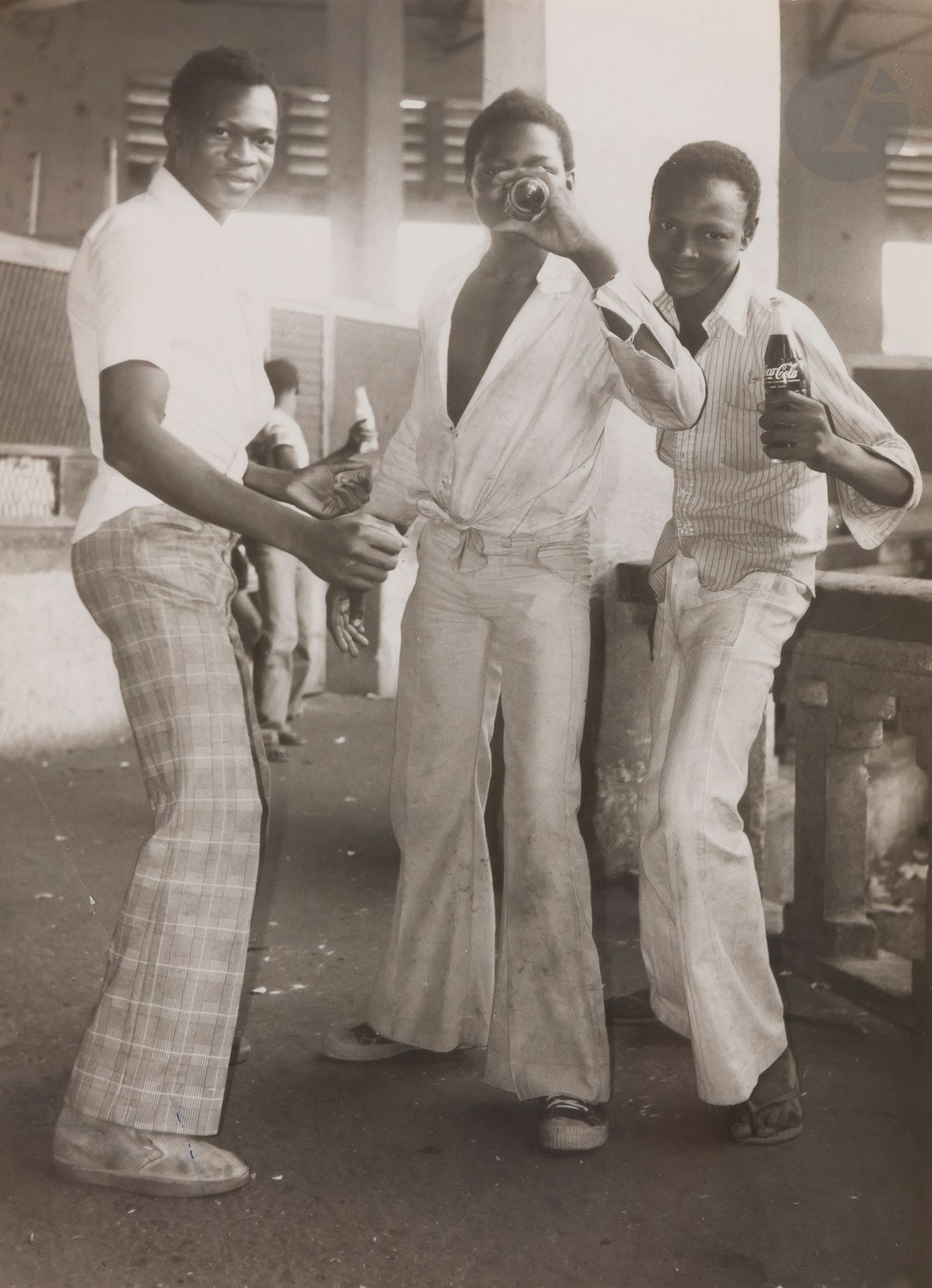 
Sanlé Sory (1943) 

Young men. Bobo-Dioulasso. Burkina Faso, c. 1960-1970.

Six (6) vintage silver prints. Stamp "Volta Photo - BP. 139 Bobo-Dioulasso - R.H.V. - S. Sory" on the back. 

Average size: 12,5x8,6cm



African Studios, a private collection - N° 293 to 329.

