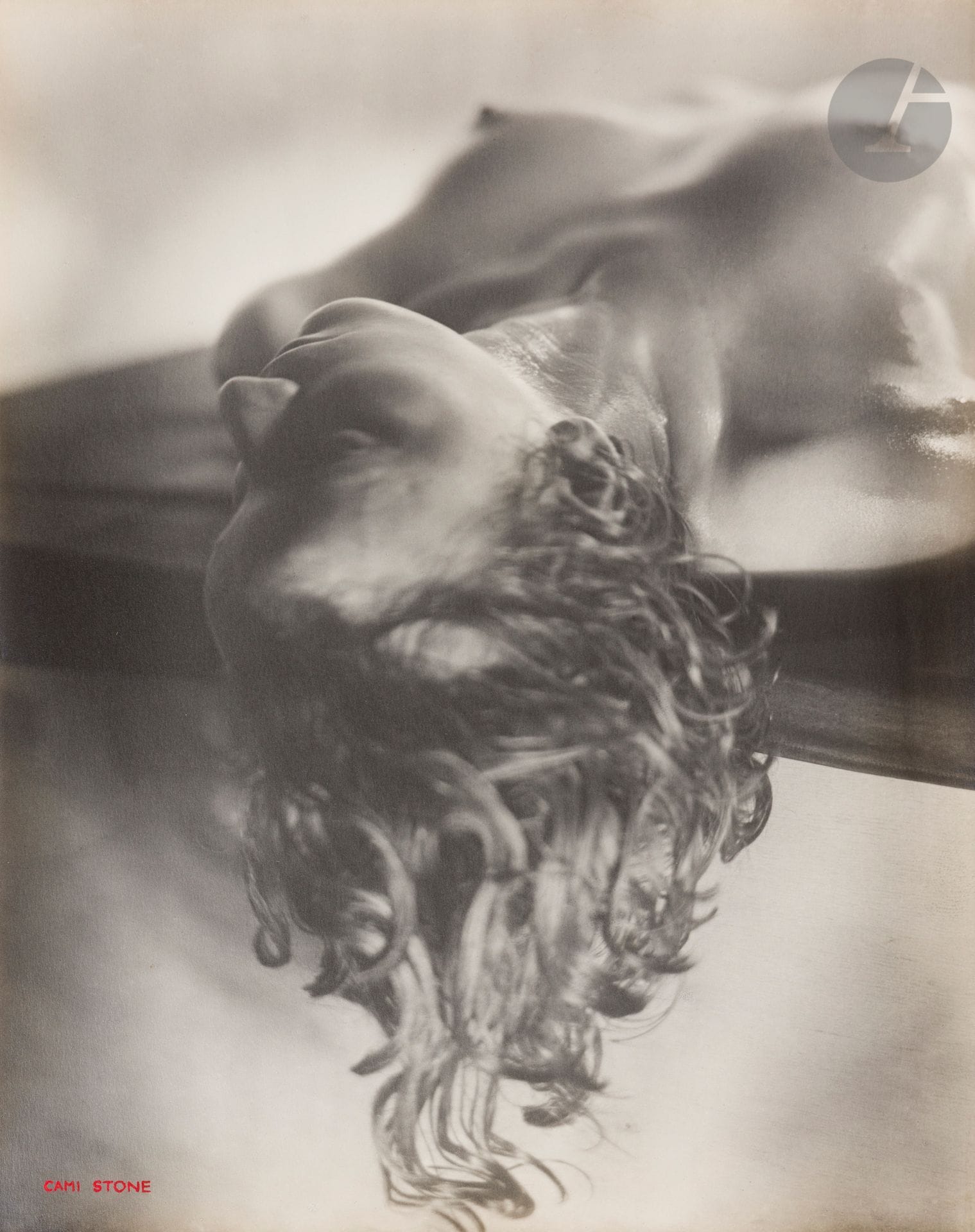 Cami Stone (1898-1975) 
Nude from the Women Series, c. 1932. 
Vintage silver print, signed in red gouache lower left. Stamp "Copyright Stone - Bruxelles" on the reverse with the handwritten reference 32965 in red ink. 
39,5x29,5cm


