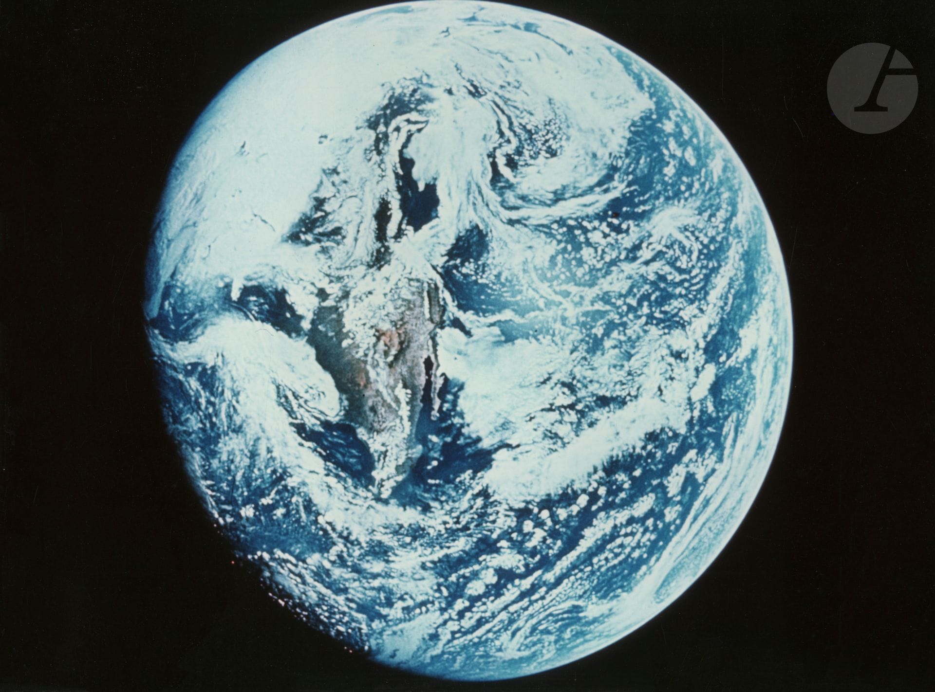 NASA - Thomas Stafford
Apollo 10, mai 1969.
Terre.
Cibachrome (c. 1985).
30,5x40,5cm