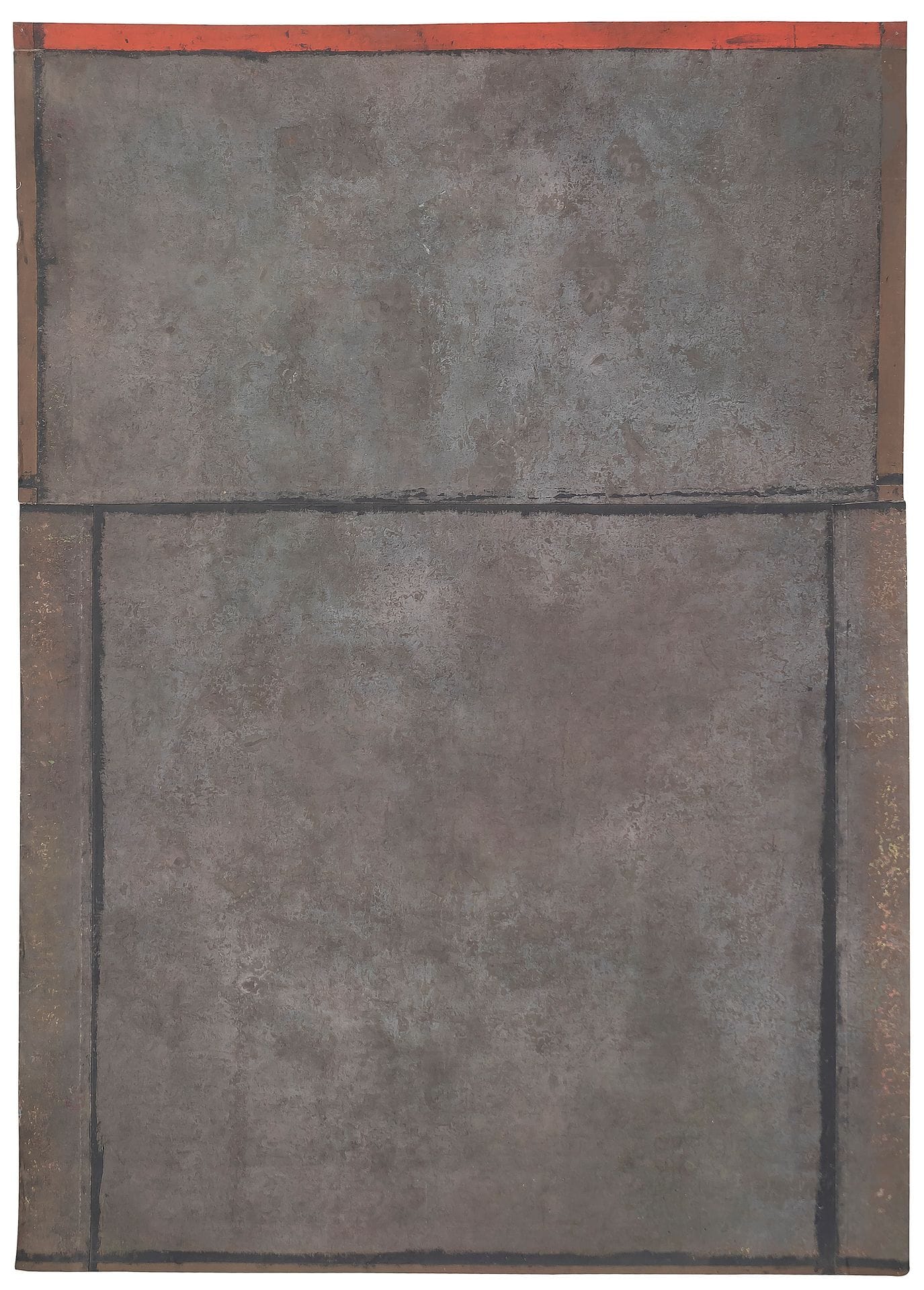 Jean-Pierre PINCEMIN (1944-2005)
Sans titre, 1974
Huile sur bâche.
230 x 165 cm

Provenance : 
- Galerie Krugier et Geoffroy, Genève.
- Galerie BLM, Paris. Acquis directement par l’actuel propriétaire auprès de cette dernière.