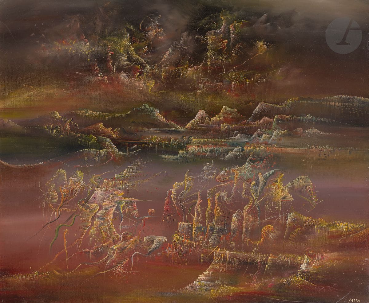 Marc JANSON (1930-2022
)Scènes furtives, 1980Oil
on canvas.
Signed lower right.
Signed, dated and titled on the back.
60 x 73 cm




