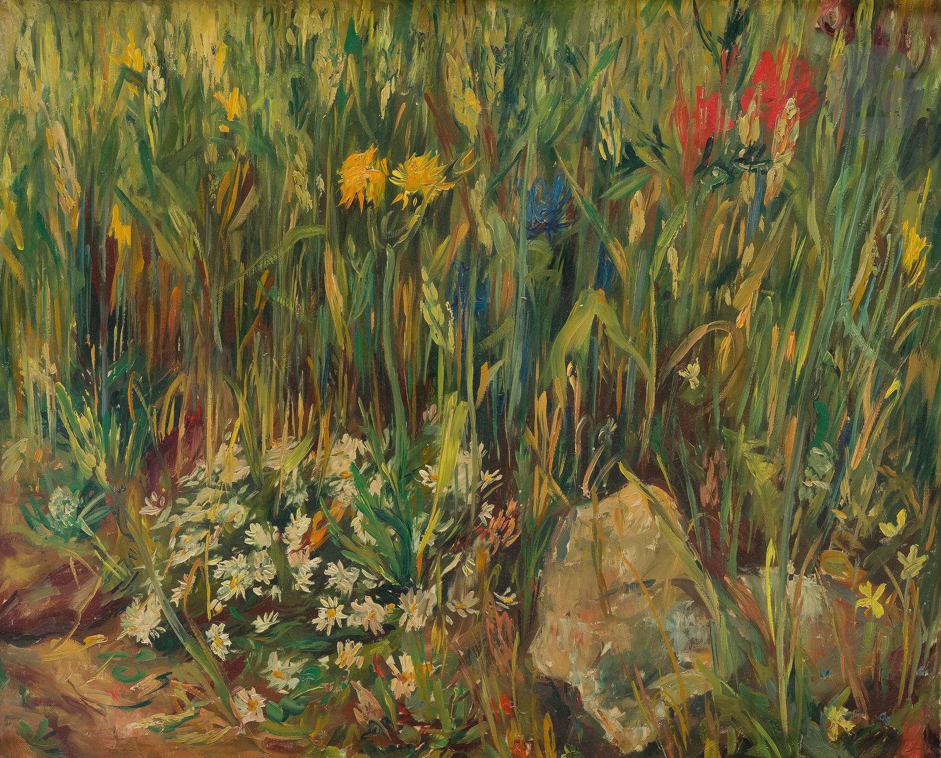 Jean AUJAME 
(1905-1965)
Flowers, 1932Oil
on canvas.
Signed lower right.
Certified by Mrs. Aujame on the back.
60 x 73 cm





