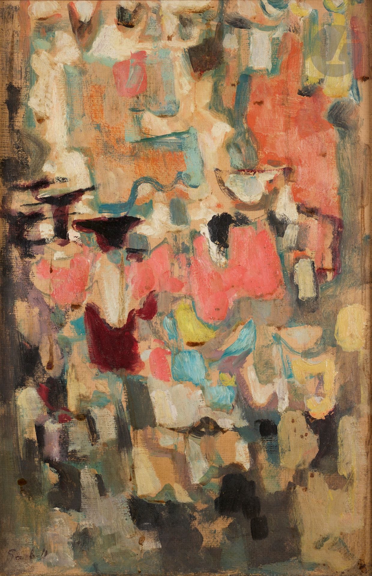 Alexandre Sascha GARBELL [russe] (1903-1970)
Rue de Naples
Huile sur toile.
Signée en bas à gauche.
43 x 28 cm

Provenance : 
Galerie Framond, Paris (étiquette au dos).
