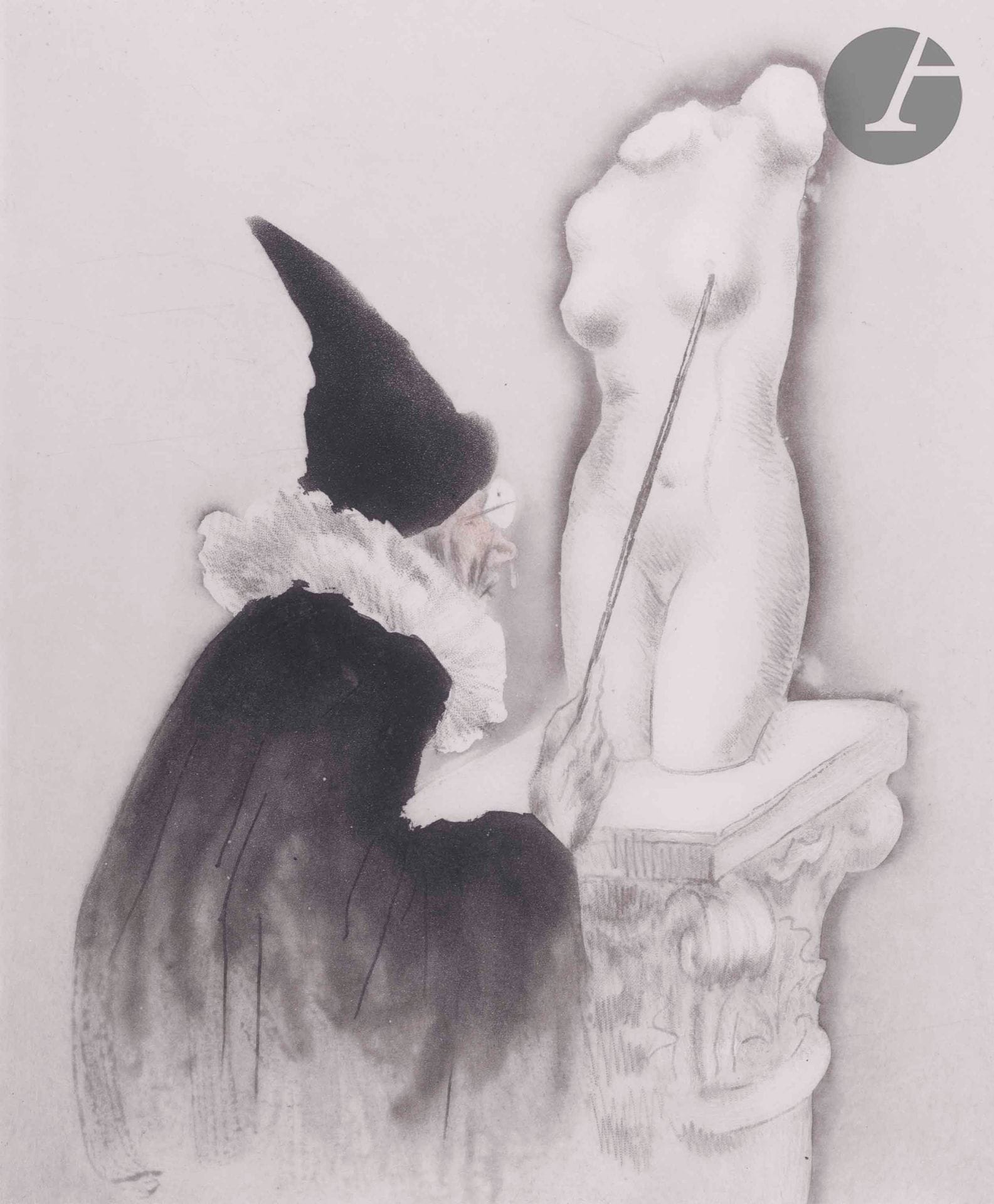 ICART (Louis) - JACOBUS (Docteur).
La Vie des seins.
Paris : Georges Guillot, 1945. — In-4, 279 x 224 : (4 ff. deux premiers blancs), 30 pp., 15 planches, (5 ff. deux derniers blancs), couverture imprimée. En feuilles, couverture rempliée, chemise et étui de l’éditeur. 

Édition originale tirée à 200 exemplaires, illustrée de quinze eaux-fortes originales en couleurs hors texte et quinze culs-de-lampe par Louis ICART (1888-1950).

Un des dix exemplaires d’artiste sur japon, réservés à l’artiste et à l’éditeur, signés par Louis Icart à la justification.

Exemplaire très bien conservé.
