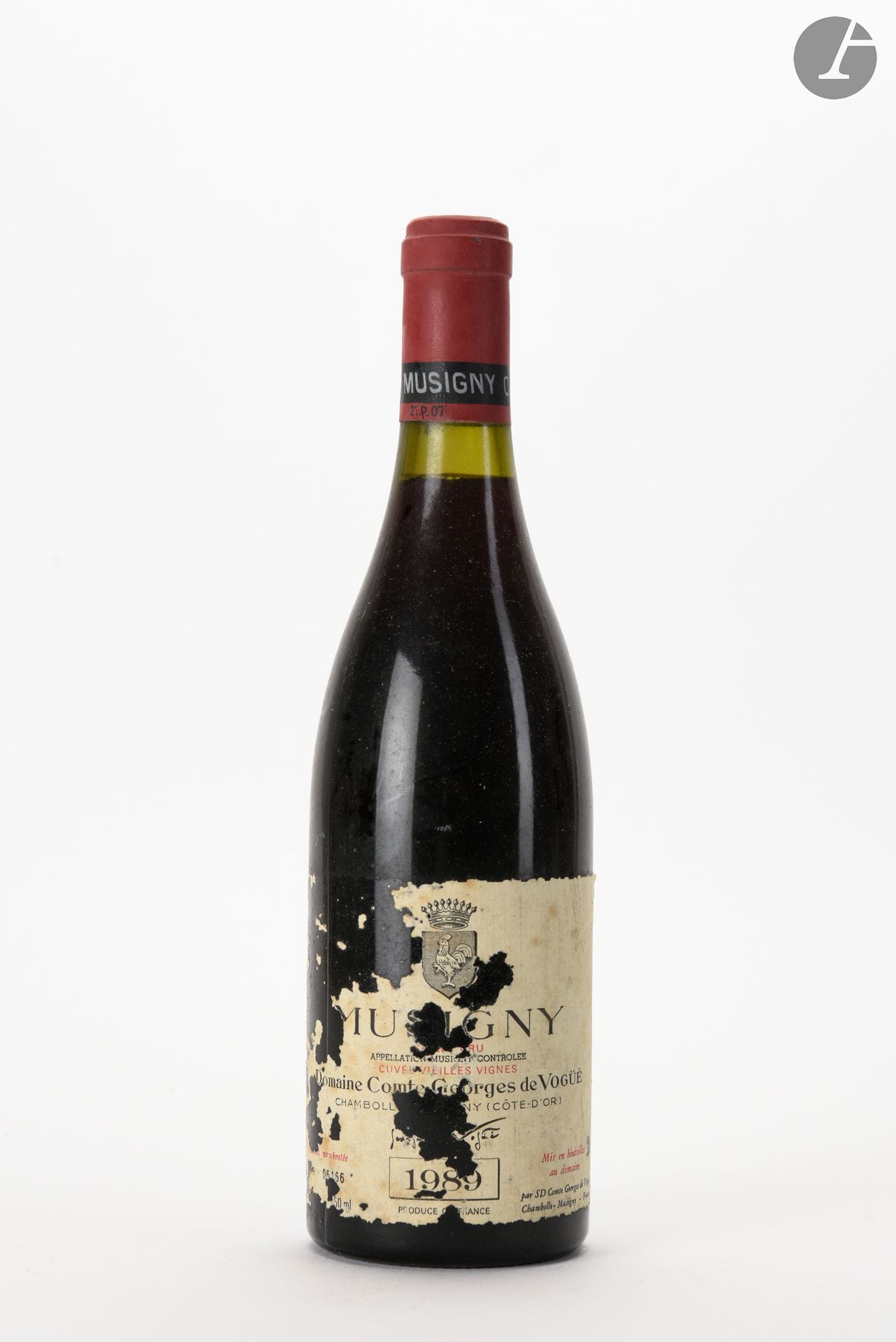 1 B MUSIGNY CUVÉE VIEILLES VIGNES (Grand Cru) e.q.i., Domaine Comte de Vogüé, 1989