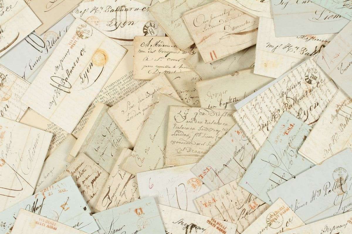 PRéPHILATéLIE. Italie et France. Lot d’environ 200 marques postales.