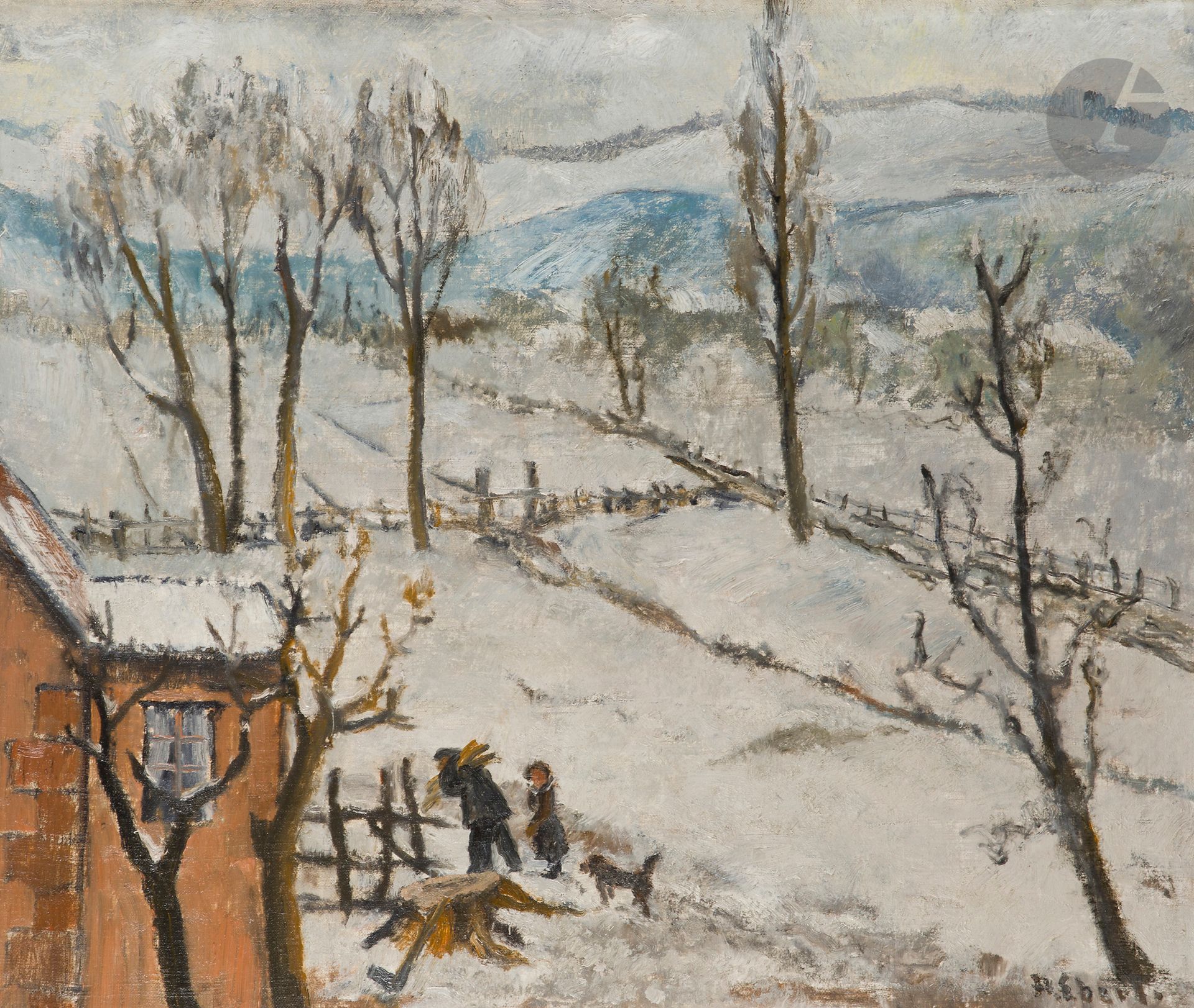 François EBERL (1887-1962)
Landscape of snow
Oil on canvas.
Signed lower right.
50 x 61 cm

We thank Mr. Gerald Weinpolter for confirming the authenticity of this work which will be included in the Catalogue raisonné.