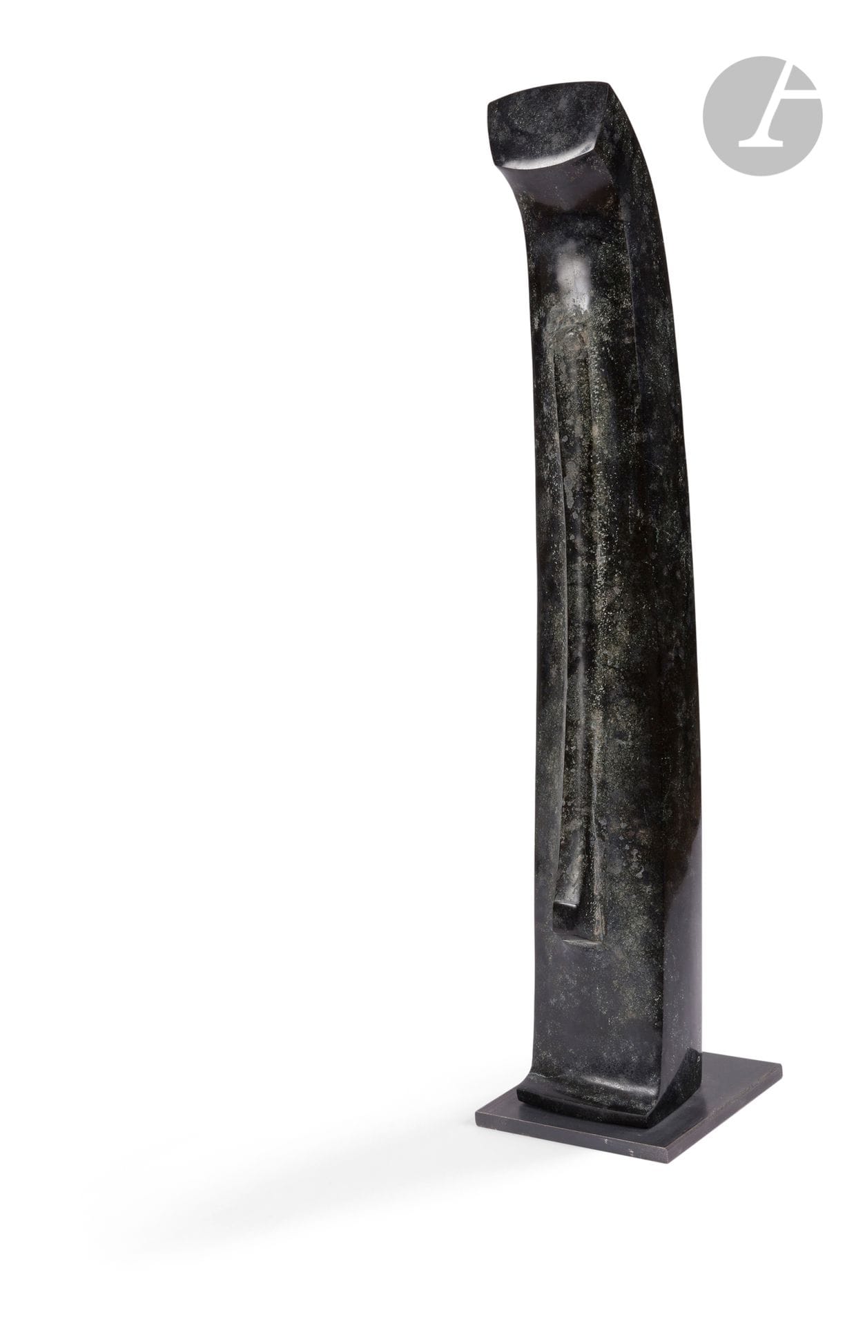 Yves DANA (né en 1959)
Stèle n°316, 2006
Sculpture en diabase.
Signée à la base.
Hauteur : 62 cm

Provenance : 
Galerie Thessa Herold, Paris.

Un certificat de l’artiste, en date du 20 juin 2007, sera remis à l’acquéreur.