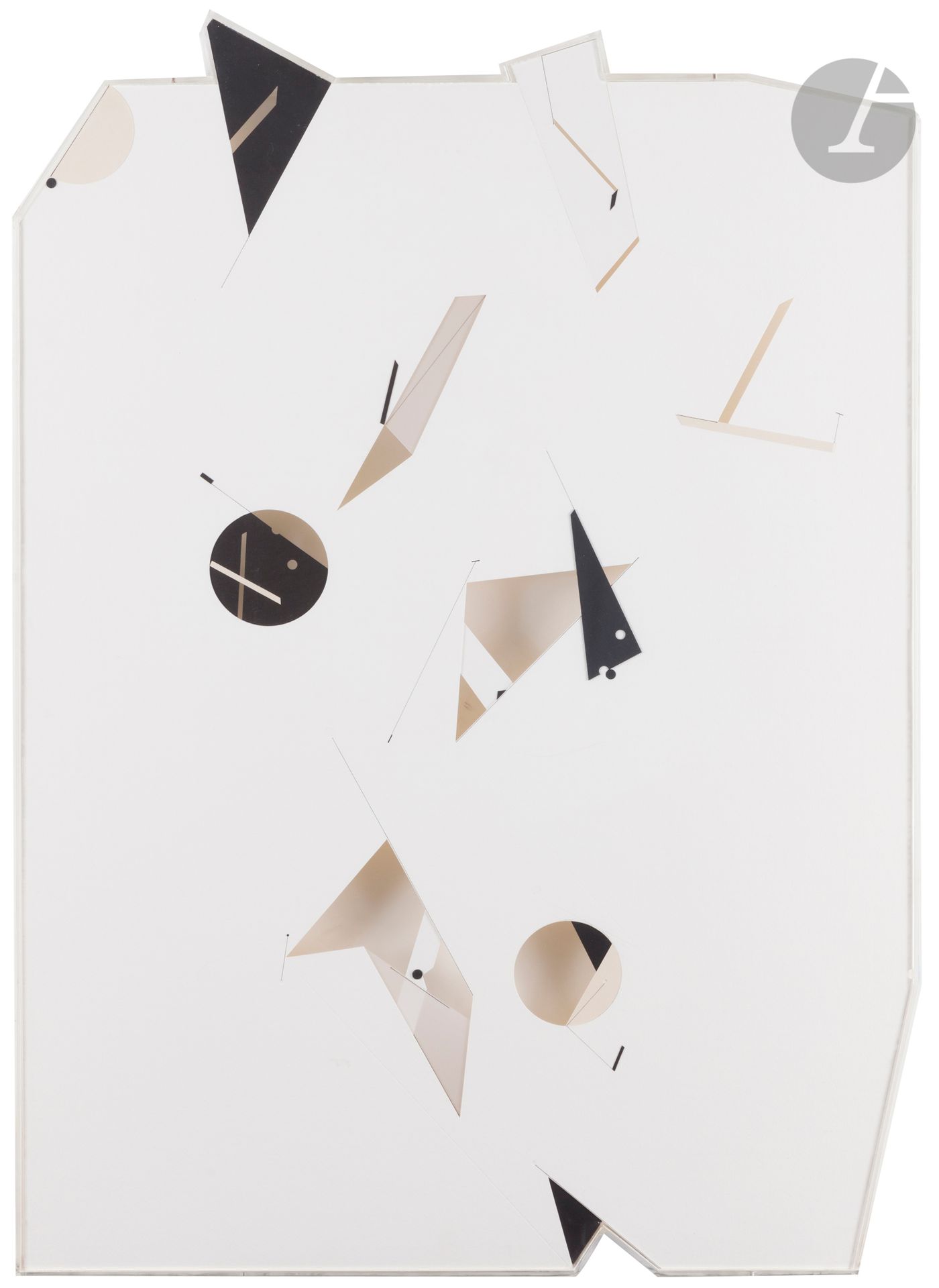 José de Oliveira MACAPARANA (né en 1952)
Caderno de Musica 13 n°5A, 2013
Assemblage de papiers découpés et encre dans son emboîtage en plexiglas.
Signé, daté et titré au dos.
78 x 55 cm

Provenance : 
Galerie Thessa Herold, Paris.