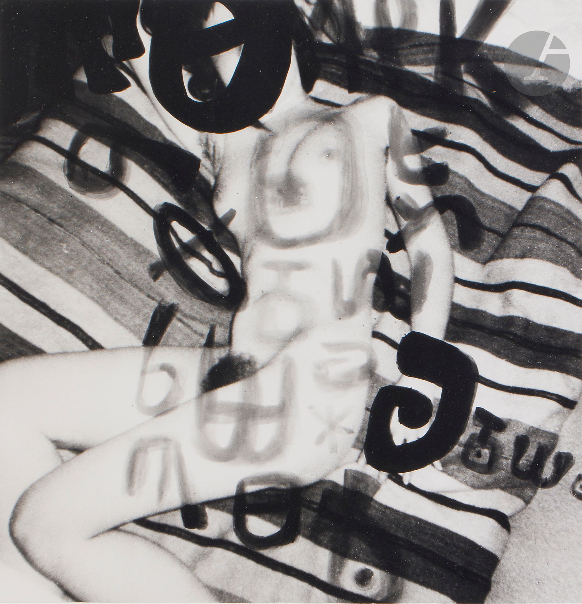 Maurice LEMAÎTRE (1926-2018)
Aimez Dieu, Madame, aimez Dieu !, 1964
Photomontage.
Signé, daté et numéroté « 3/30 ».
40 x 30 cm

Provenance : 
- Galerie C.H Le Chanjour, Nice.
- Collection de Monsieur L., Paris 7e, acquis auprès de cette dernière.