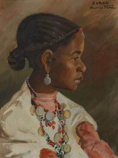 Maurice FIEVET
Zorah Huile sur toile. Signée et titrée en haut à droite. 35 x 27 cm