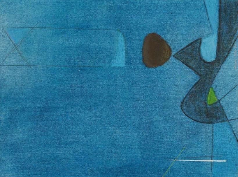 Sigismond KOLOS-VARY [hongrois] (1899-1983)
Sans titre, 1980 Crayon, fusain et gouache. Signé et daté 80 en bas vers la droite. 52,5 x 39 cm Provenance: ancienne collection S.W. Hayter