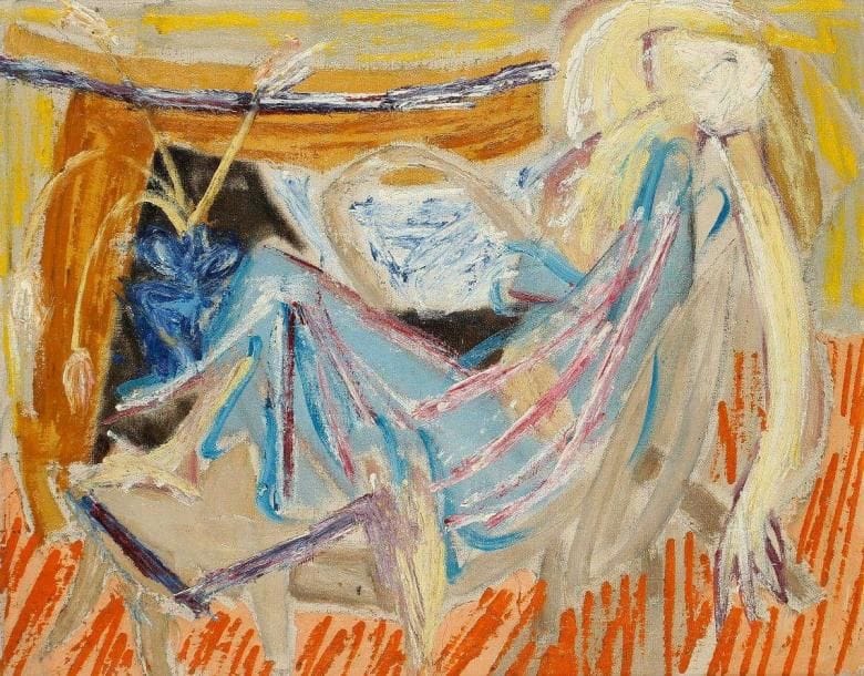 Roger CHASTEL (1897-1981)
La femme à la mandoline Huile sur toile. Cachet de la vente d'atelier sur le châssis. 33 x 41 cm Provenance: Vente d'atelier, Saint Germain, 2 décembre 2007