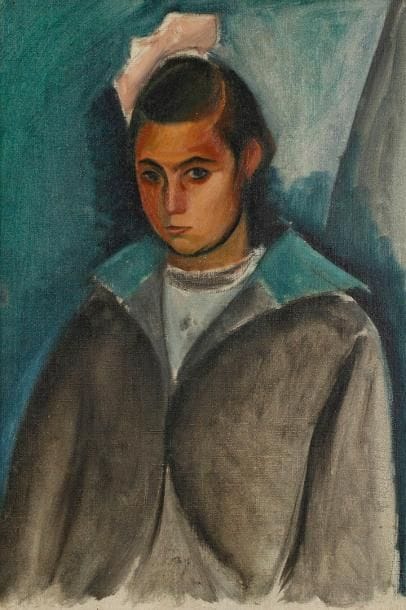 René ICHÉ (1897-1956)
Jeune fille au noeud rose Huile sur toile. H: 55 x L: 38 cm Commentaire: Exposition: René Iché l'ultime décade, galerie Racine 8 - 30 décembre 2006.