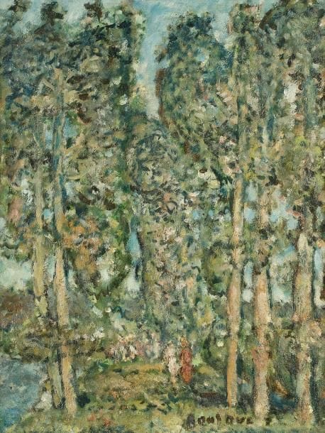 Georges BOUSQUET (1904-1976)
Bord de Seine à Saint Mammès, 1964 Huile sur toile. Signée en bas à droite. Titrée située et datée au dos. H: 65 x L: 50 cm