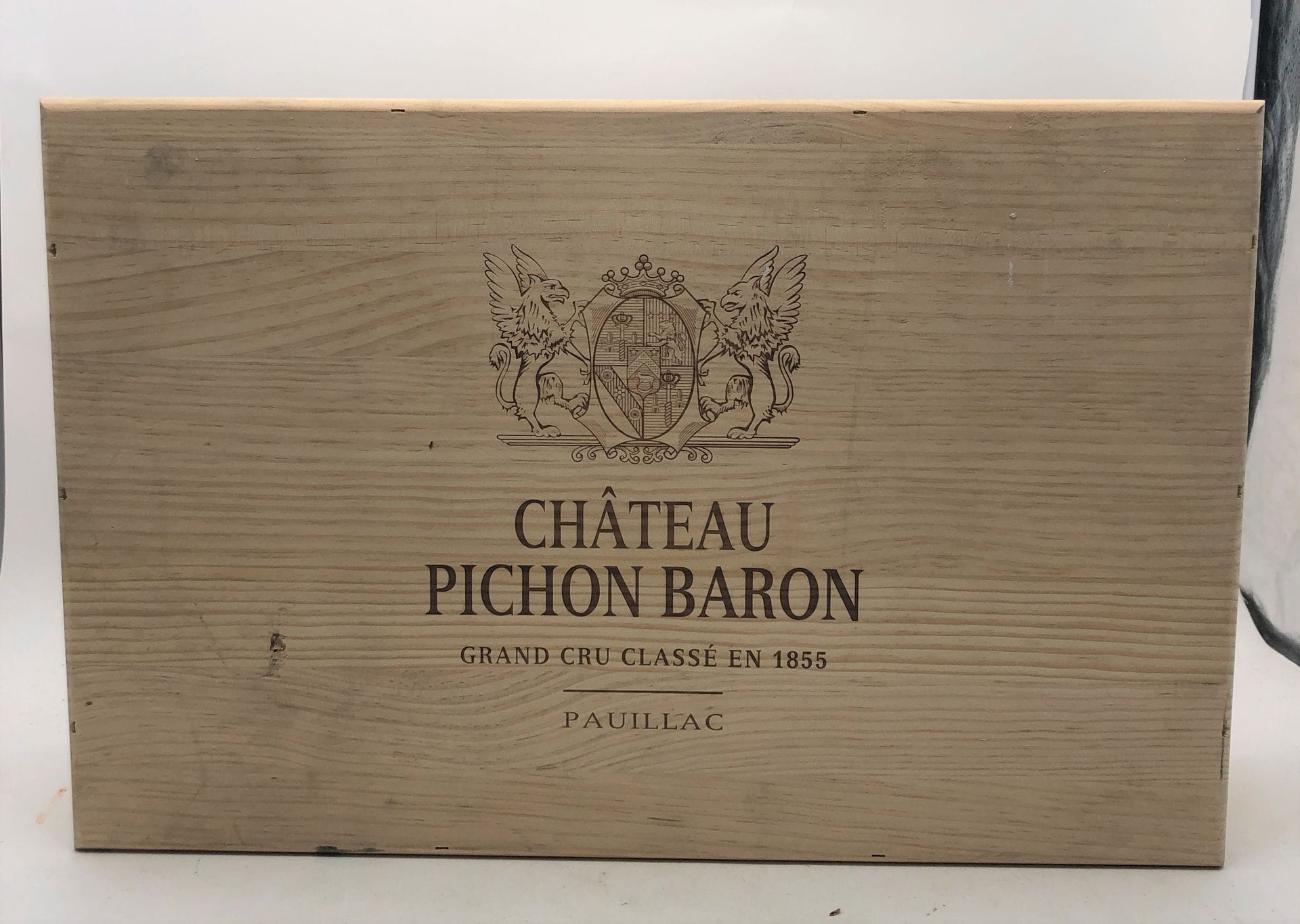 6 B CHÂTEAU PICHON LONGUEVILLE BARON (Caisse Bois d'origine), GCC2 Pauillac, 2016