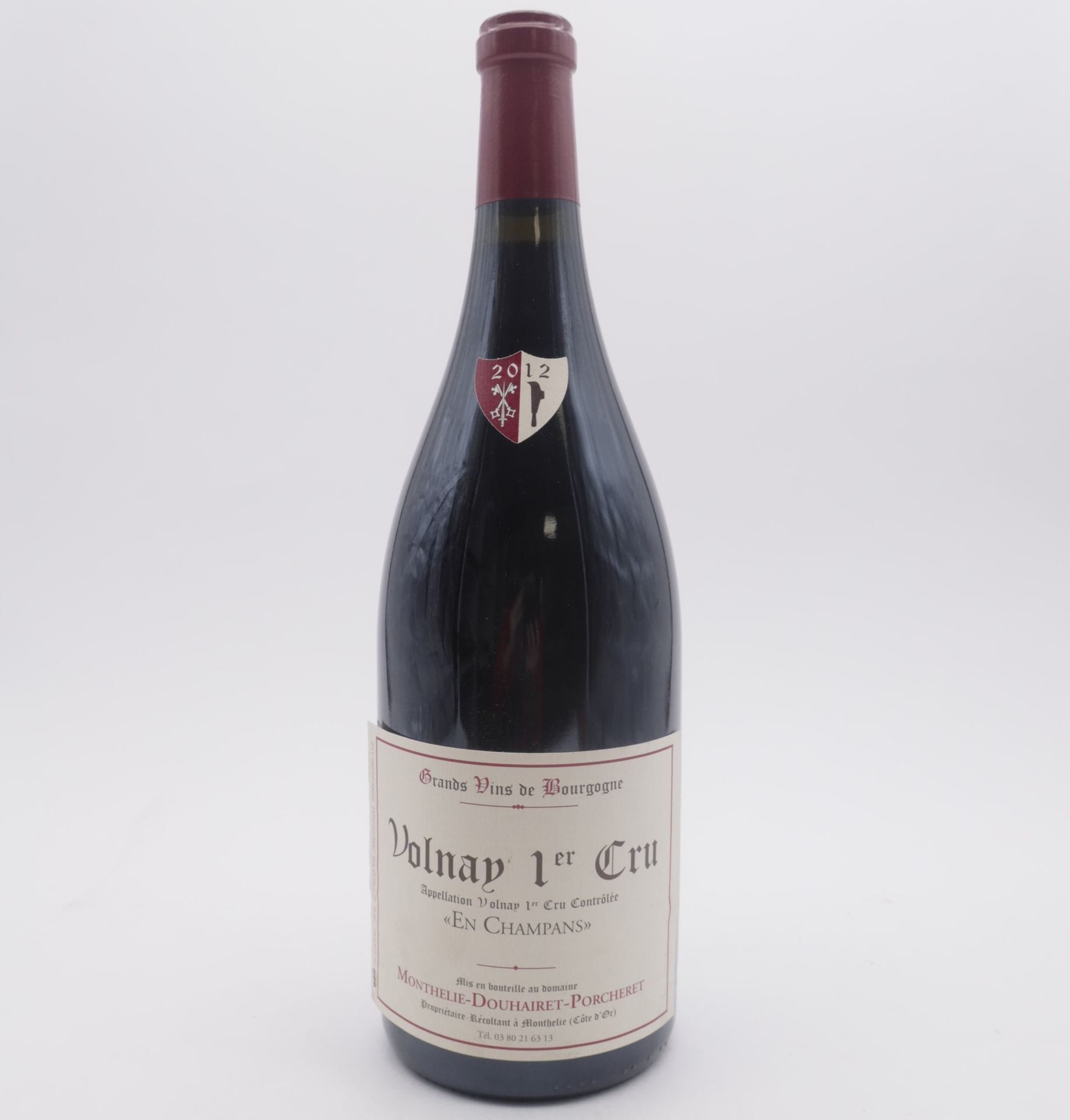 1 Mag VOLNAY EN CHAMPANS (1er Cru), Dne Monthelie-Douhairet Porcheret, 2012