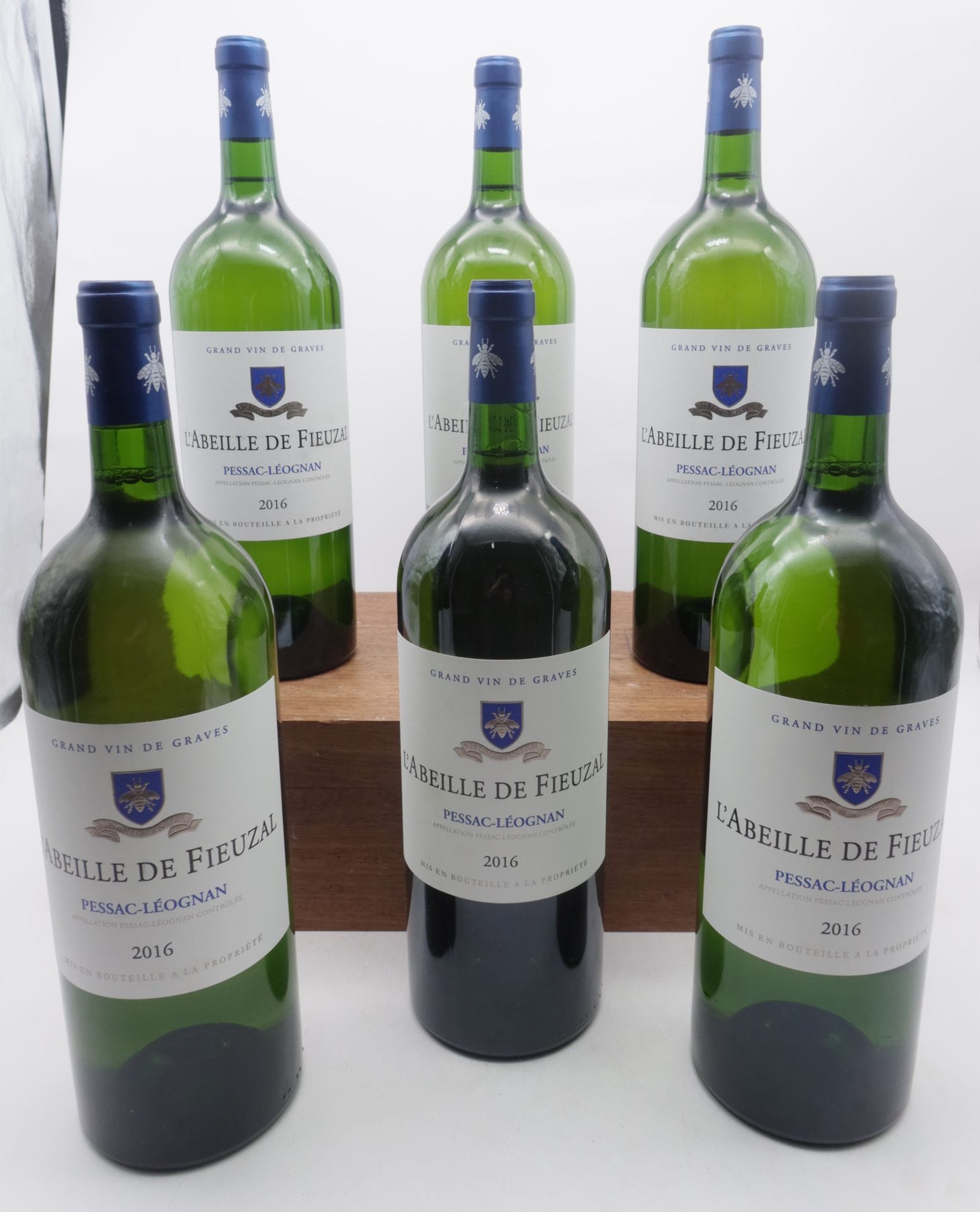 6 Mag L'ABEILLE DE FIEUZAL White (original box), Pessac-Léognan, 2016
