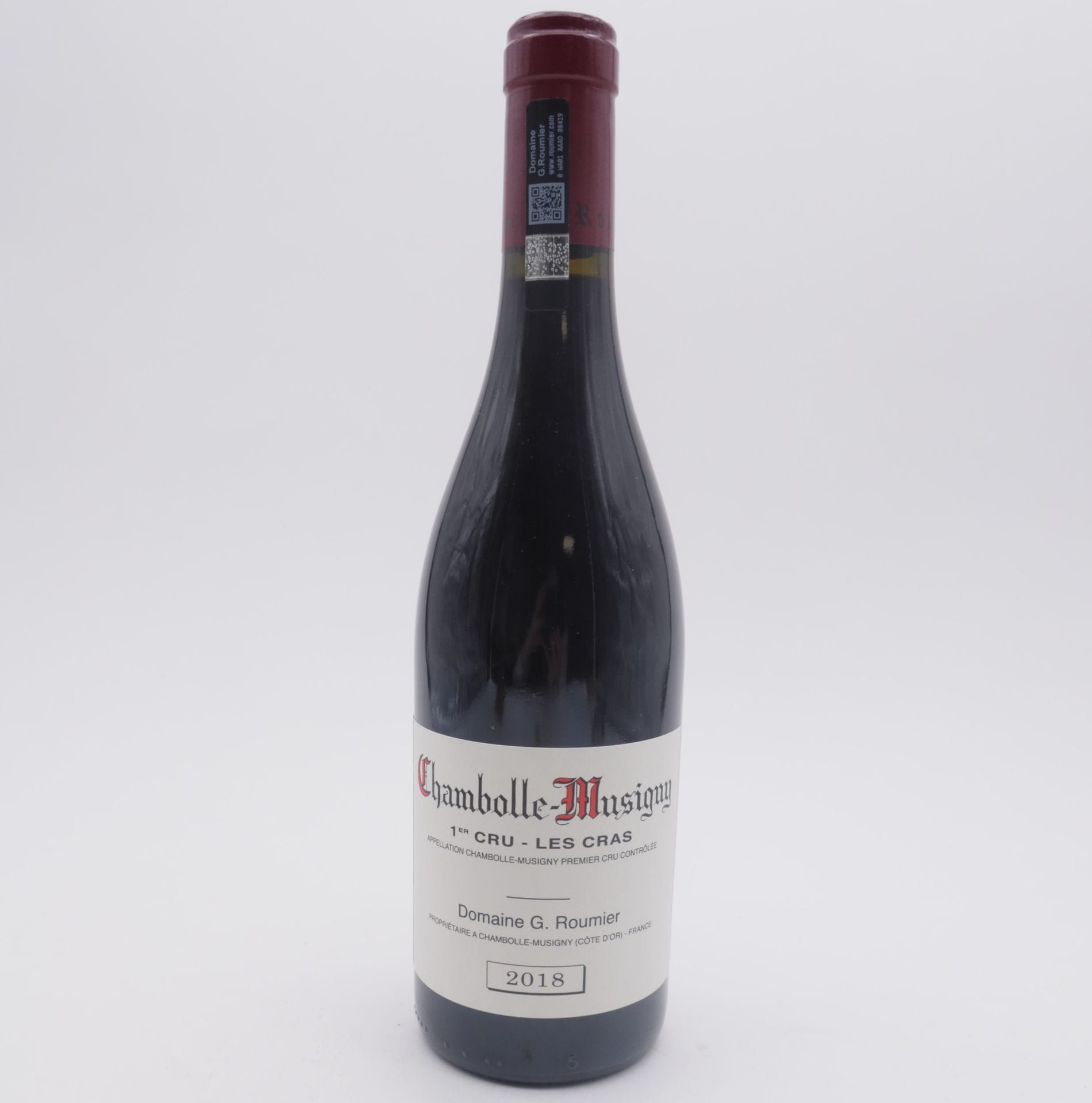 1 B CHAMBOLLE-MUSIGNY LES CRAS (1er Cru), Domaine Georges Roumier, 2018