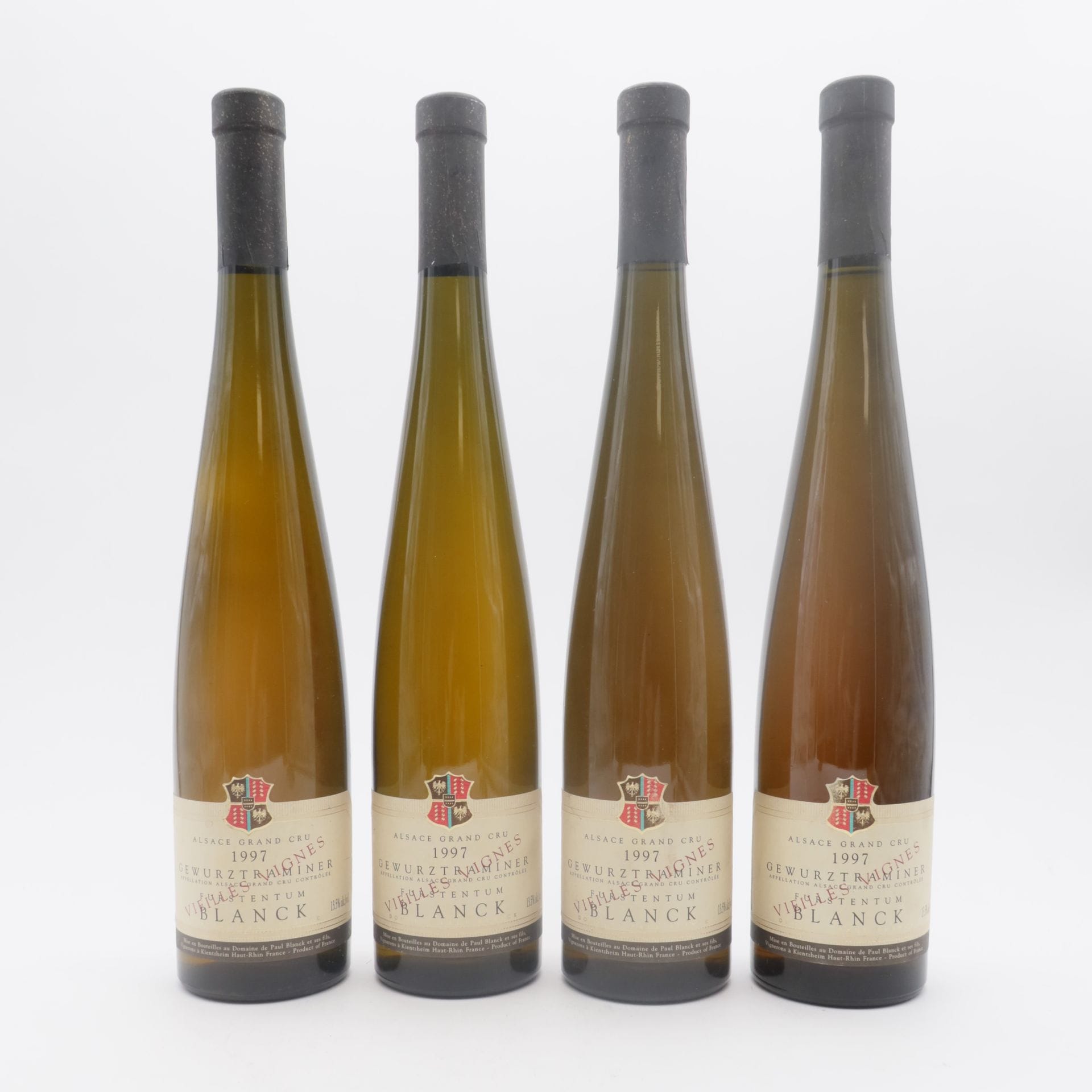 4 B GEWURZTRAMINER FURSTENTUM VIEILLES VIGNES (Grand Cru), Blanck, 1997