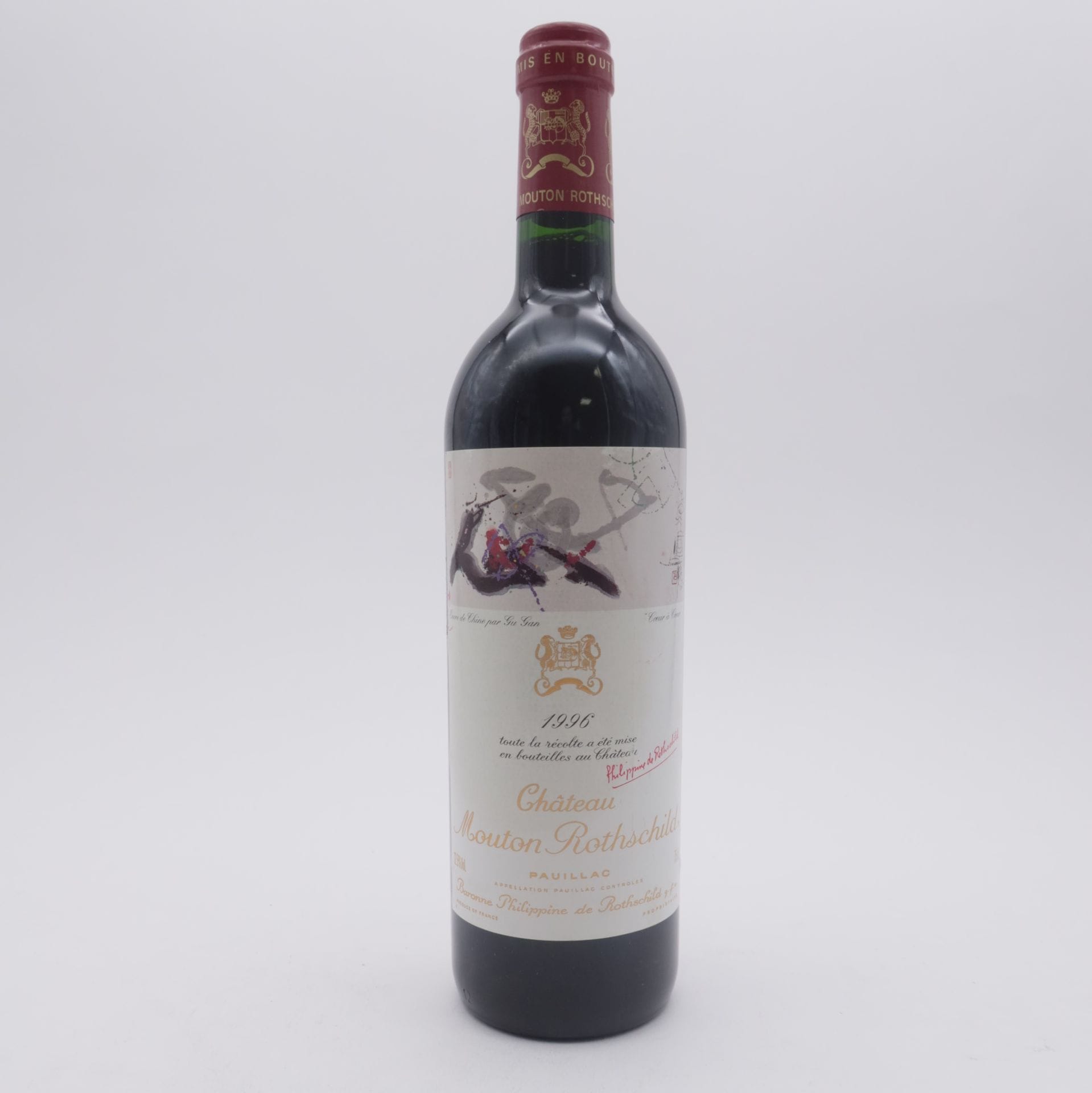 1 B CHÂTEAU MOUTON ROTHSCHILD (e.t.h. light), GCC1 Pauillac, 1996