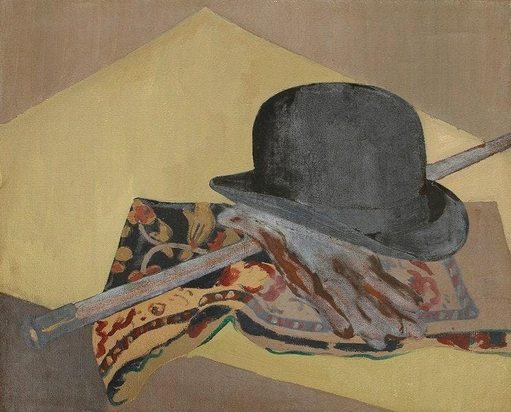 Lucien COLAS (1919-2008)
Nature morte au chapeau, 1959 Huile sur toile. Signée et datée au dos. H:61 x L: 50 cm