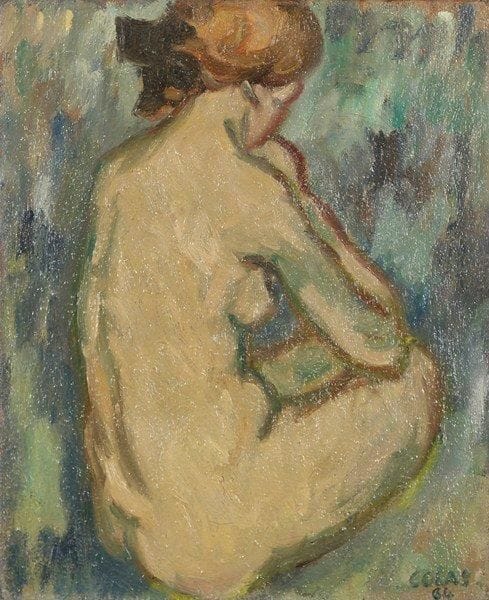 Lucien COLAS (1919-2008)
Catherine, 1964 Huile sur toile. Signée et datée en bas à droite. Datée au dos. H:46 x L: 38 cm