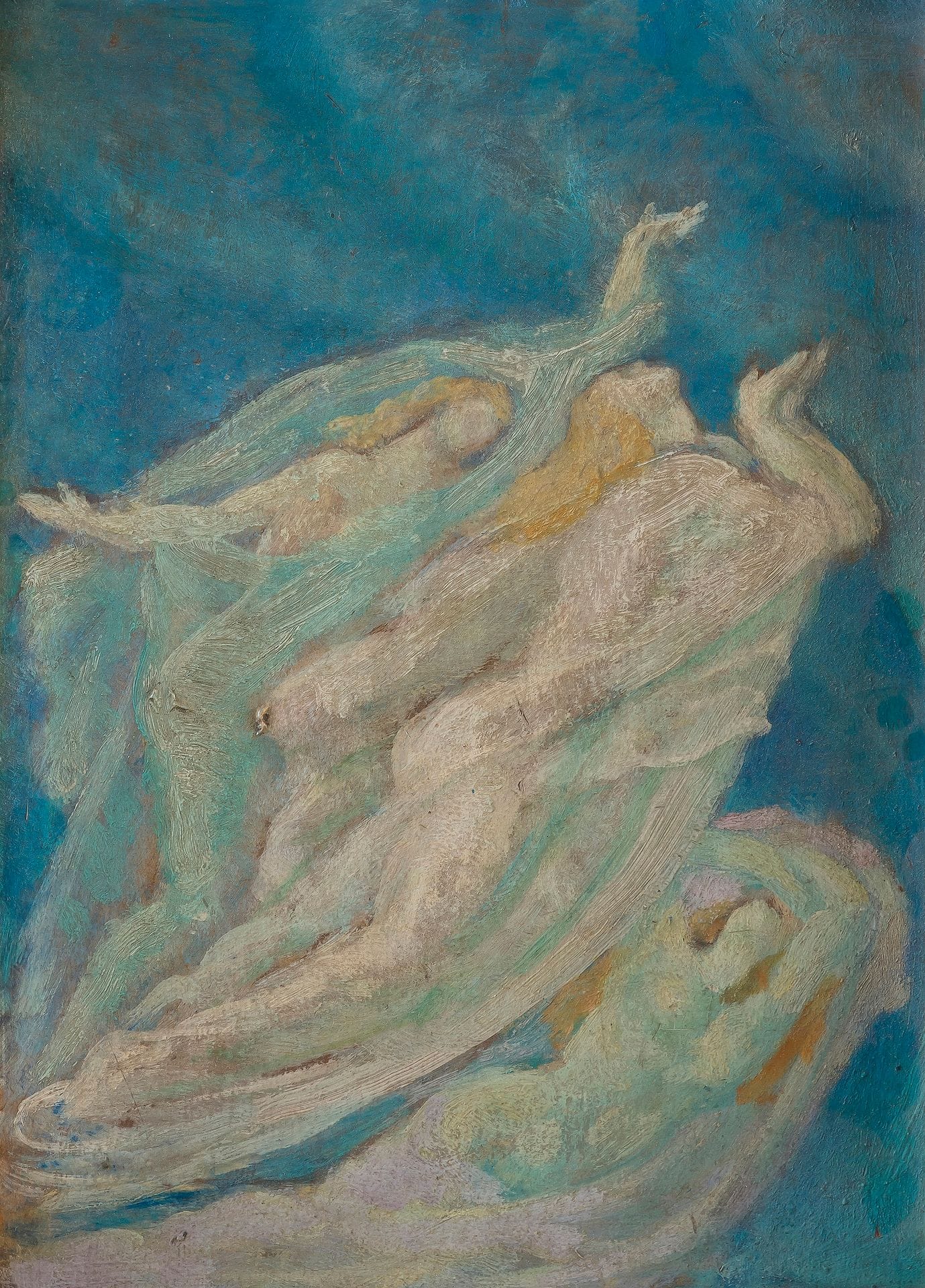 Jean DELVILLE (1867-1953)
Baigneuses
Millboard
33 x 23,5 cm