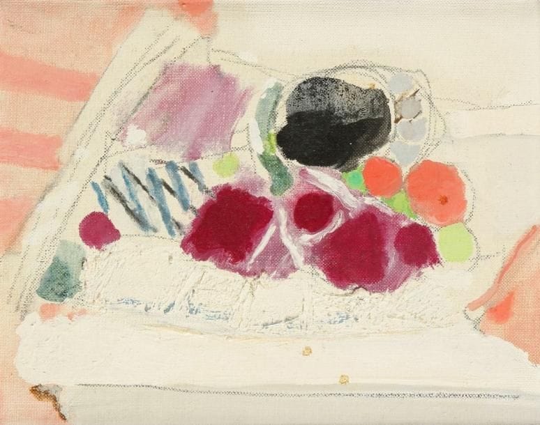 Tatsuhiko SHIMAMURA [japonais] (1922 - 2004)
Nature morte. Huile sur toile. Signée en bas à droite. 22 x 27 cm