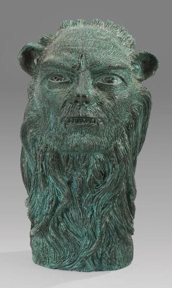 Jean MARAIS (1913 - 1998)
La Bête. Sculpture en résine. Signée à la base et contresignée par Jean Marais sous l'oeuvre. Hauteur: 57 cm