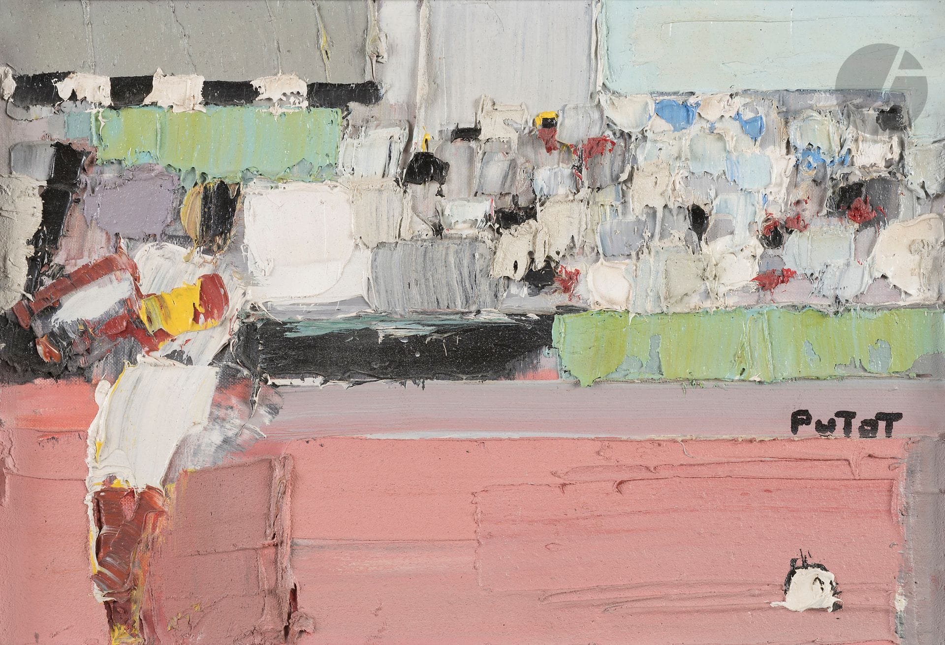 Michel PUTOT (born 1948)
Tennisman
Oil on canvas.
Signed on the right.
19 x 27 cm