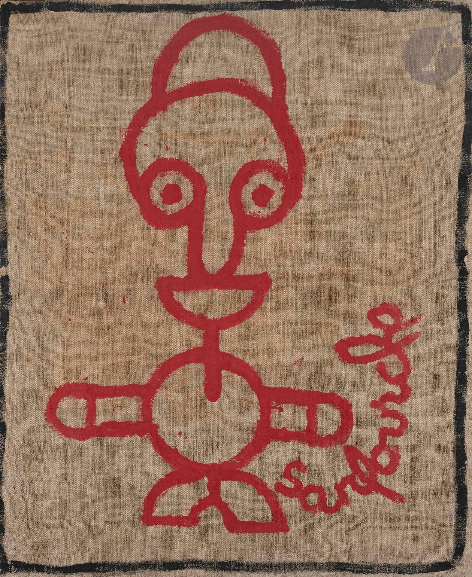 Jean-Joseph SANFOURCHE (1929-2010)
Character
Oil on jute canvas.
Signed in the composition.
78 x 64 cm

A certificate of authenticity from Mr. Jean-Luc Thuillier, dated April 7, 2019, will be given to the buyer.