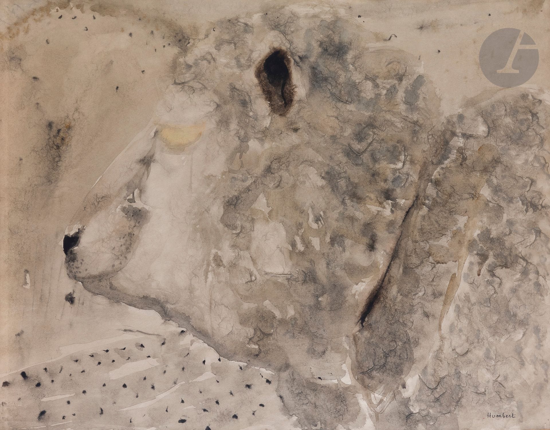 Pierre HUMBERT (1929-2016)
Sheep, 1968
Ink, ink wash and watercolor.
Signed lower right.
51 x 67 cm

Provenance : 
Galerie Framond, Paris (label on back).