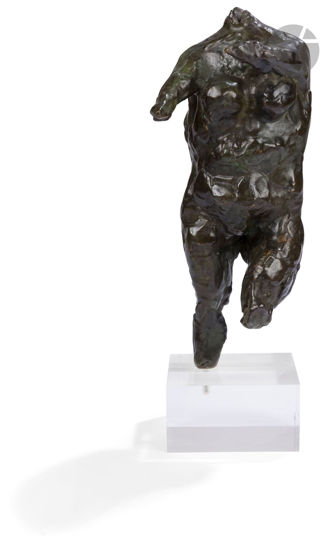 Henri-Paul DERYCKE (1928-1998)
Nu féminin
Épreuve en bronze.
Monogrammée " HD " et numérotée " 2/8 ".
Marque du fondeur " Susse Fondeur Paris ".
Hauteur : 35 cm