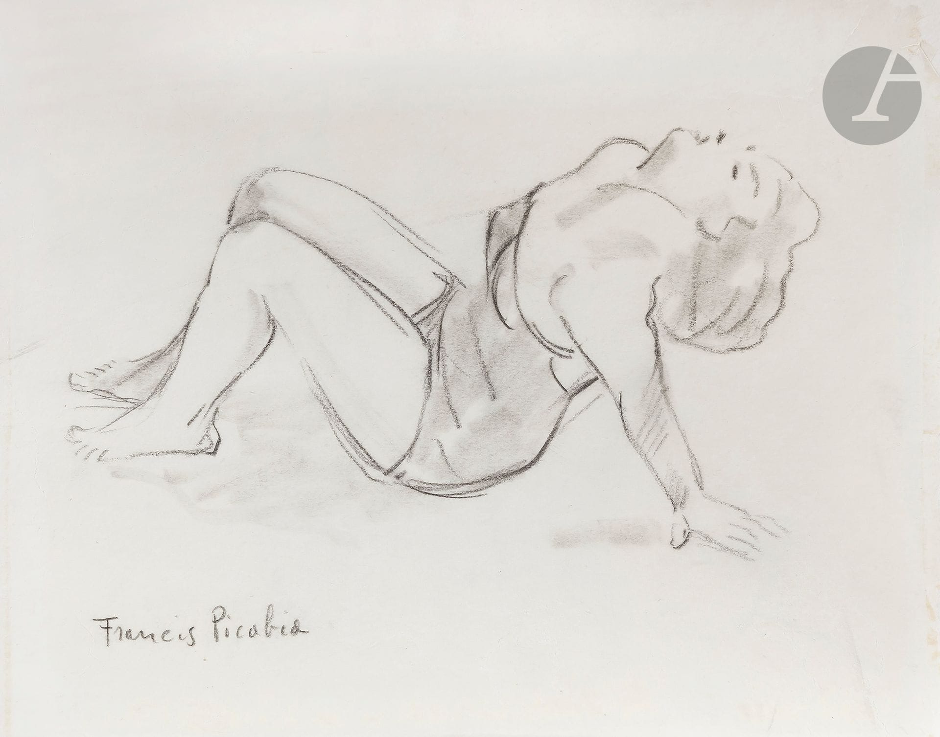 Francis PICABIA (1879-1953)
Femme assise, vers 1943-44
Crayon noir.
Signé en bas à gauche.
(Papier insolé).
20 x 25 cm

Provenance :
- Galerie Henri Gaffié, Nice. 
- Collection particulière autrichienne.

Un certificat du Comité Picabia sera remis à l’acquéreur.