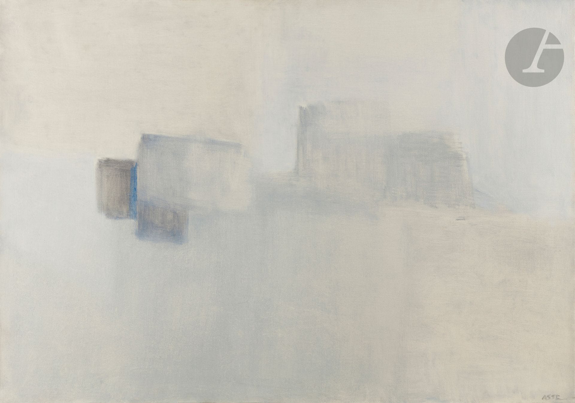 Geneviève ASSE (1923-2021)
Nature morte, 1960
Huile sur toile
Signée en bas à droite.
Datée au dos.
65 x 92 cm

Provenance : 
Galerie Lucien Durand, Paris (tampon au dos sur le châssis).

Cette œuvre figurera dans les archives du catalogue raisonné de Geneviève Asse actuellement en préparation par Monsieur Antoine Laurentin.