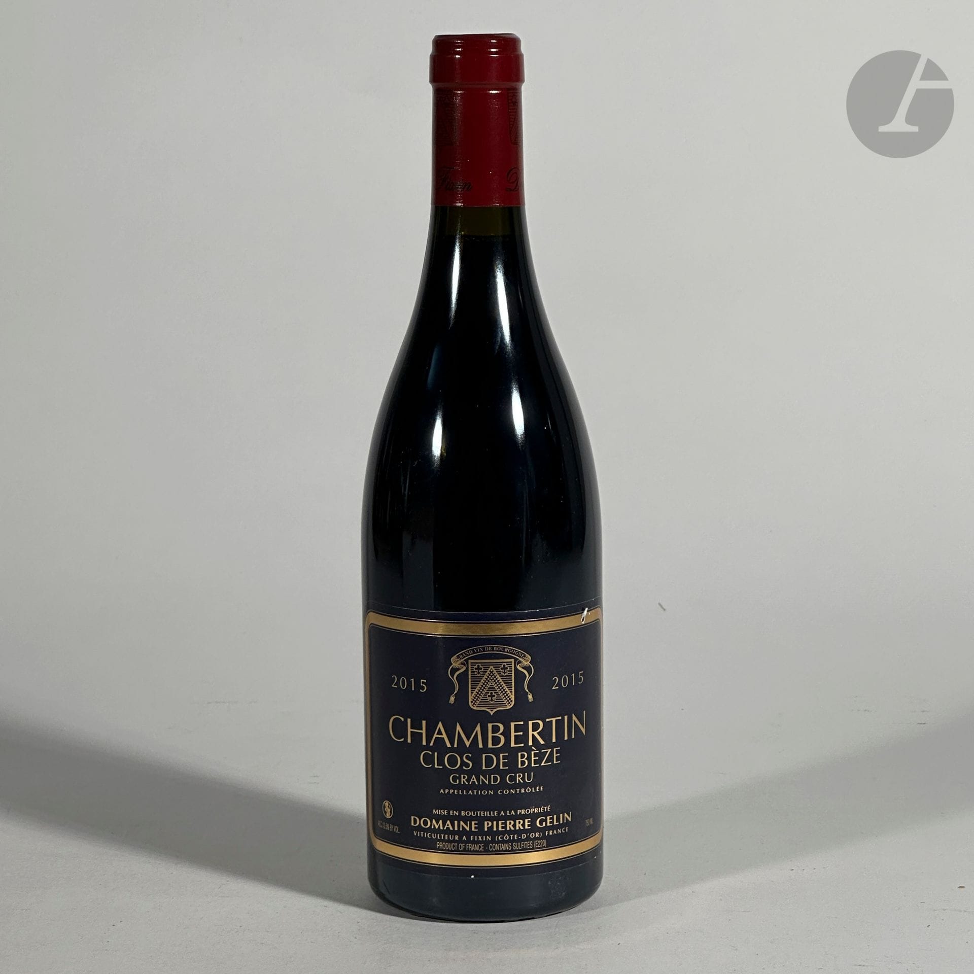 1 B CHAMBERTIN CLOS DE BÈZE (Grand Cru), Domaine Gelin, 2015
