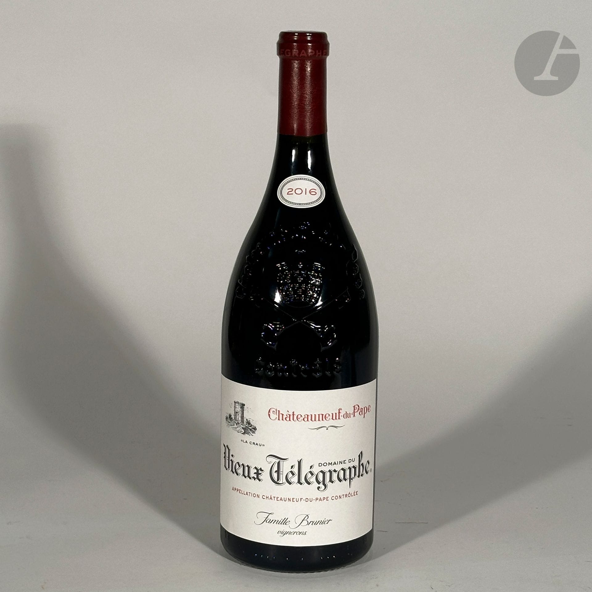1 Mag CHÂTEAUNEUF DU PAPE Rouge (original case), Domaine du Vieux Télégraphe, 2016