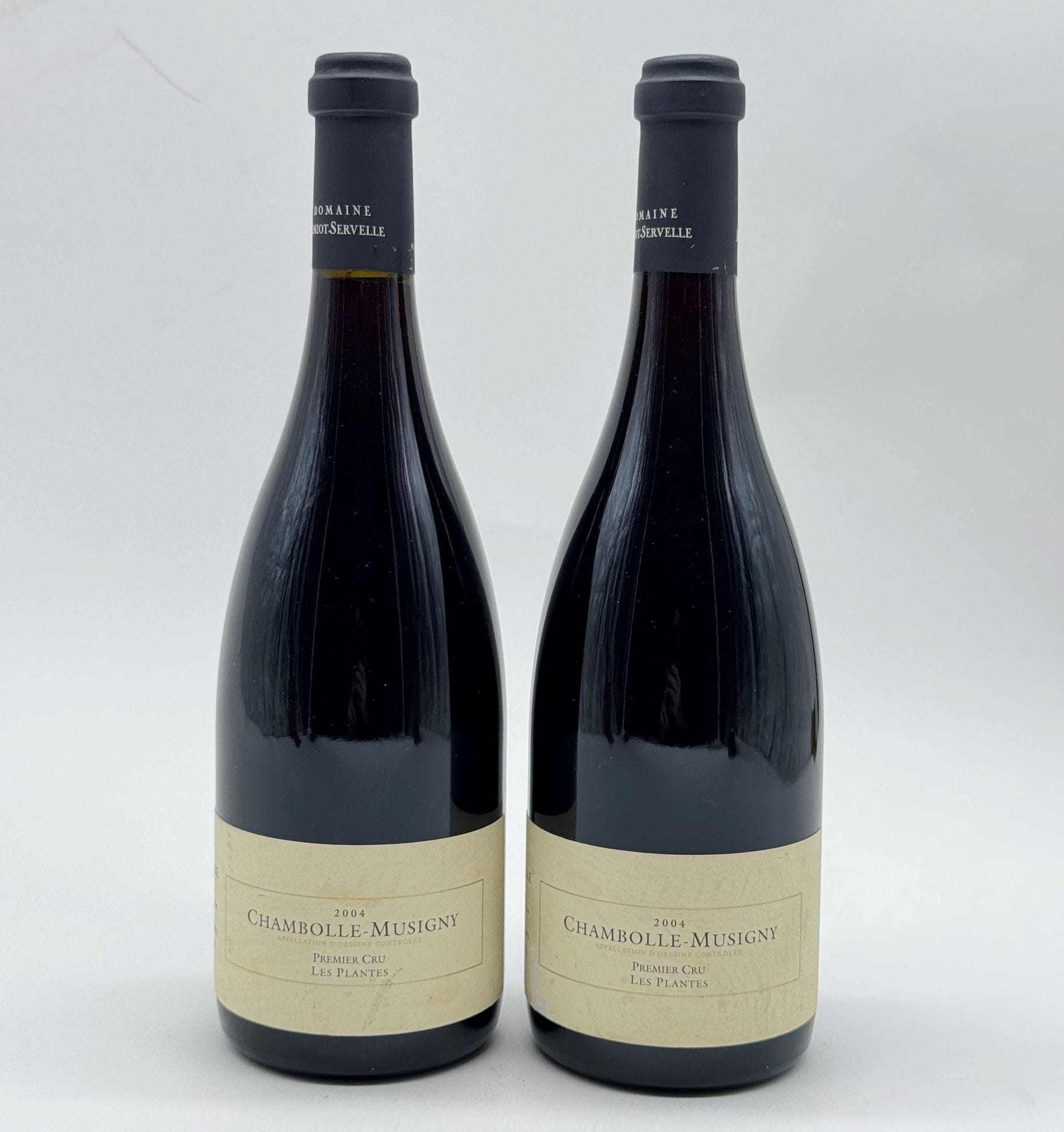 2 B CHAMBOLLE-MUSIGNY LES PLANTES (1er Cru) (1 e.t.a.), Domaine Amiot-Servelle, 2004