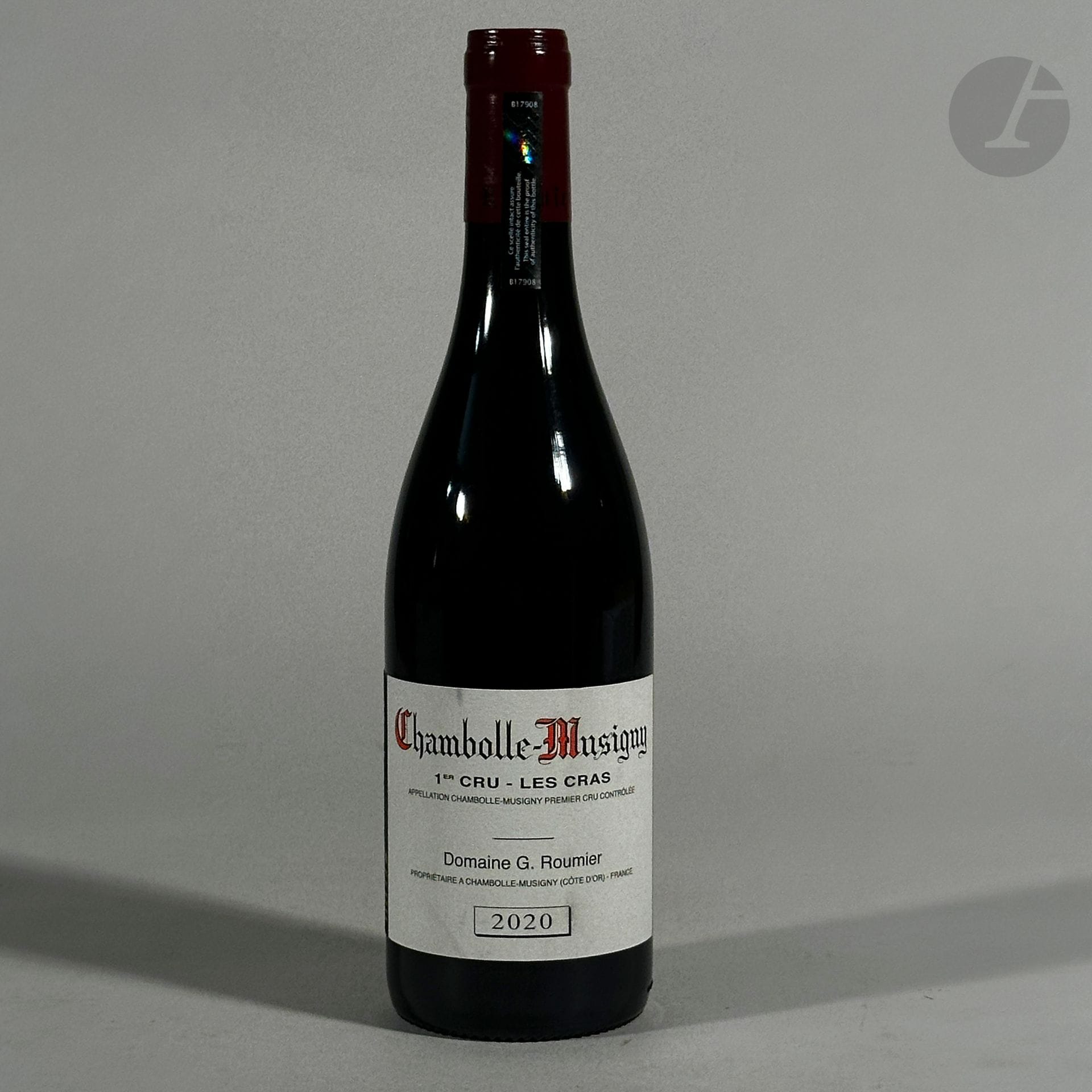 1 B CHAMBOLLE-MUSIGNY LES CRAS (1er Cru) , Domaine Georges Roumier, 2020