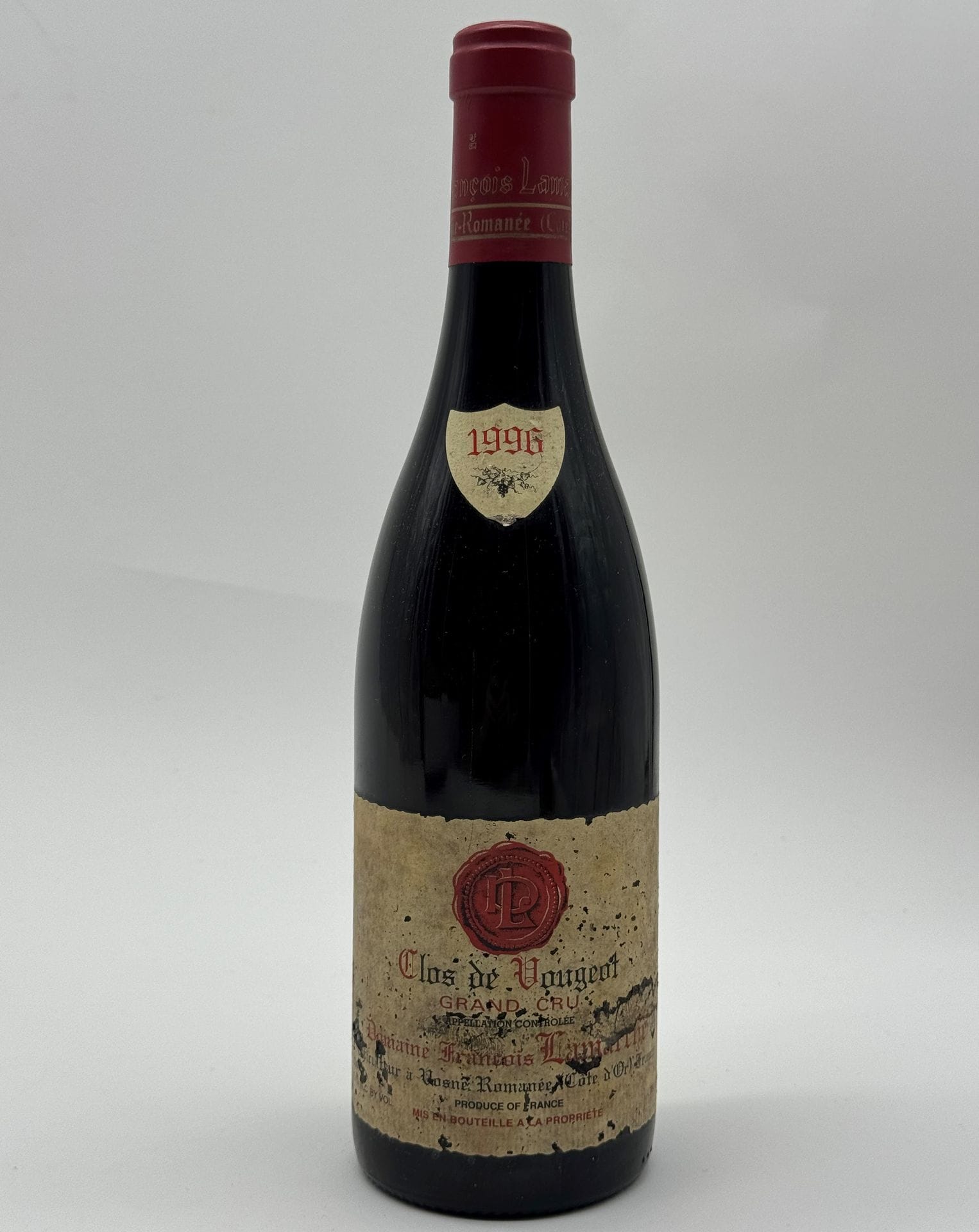 1 B CLOS DE VOUGEOT (Grand Cru) (e.t.a ; clm.a.), Domaine François Lamarche, 1996