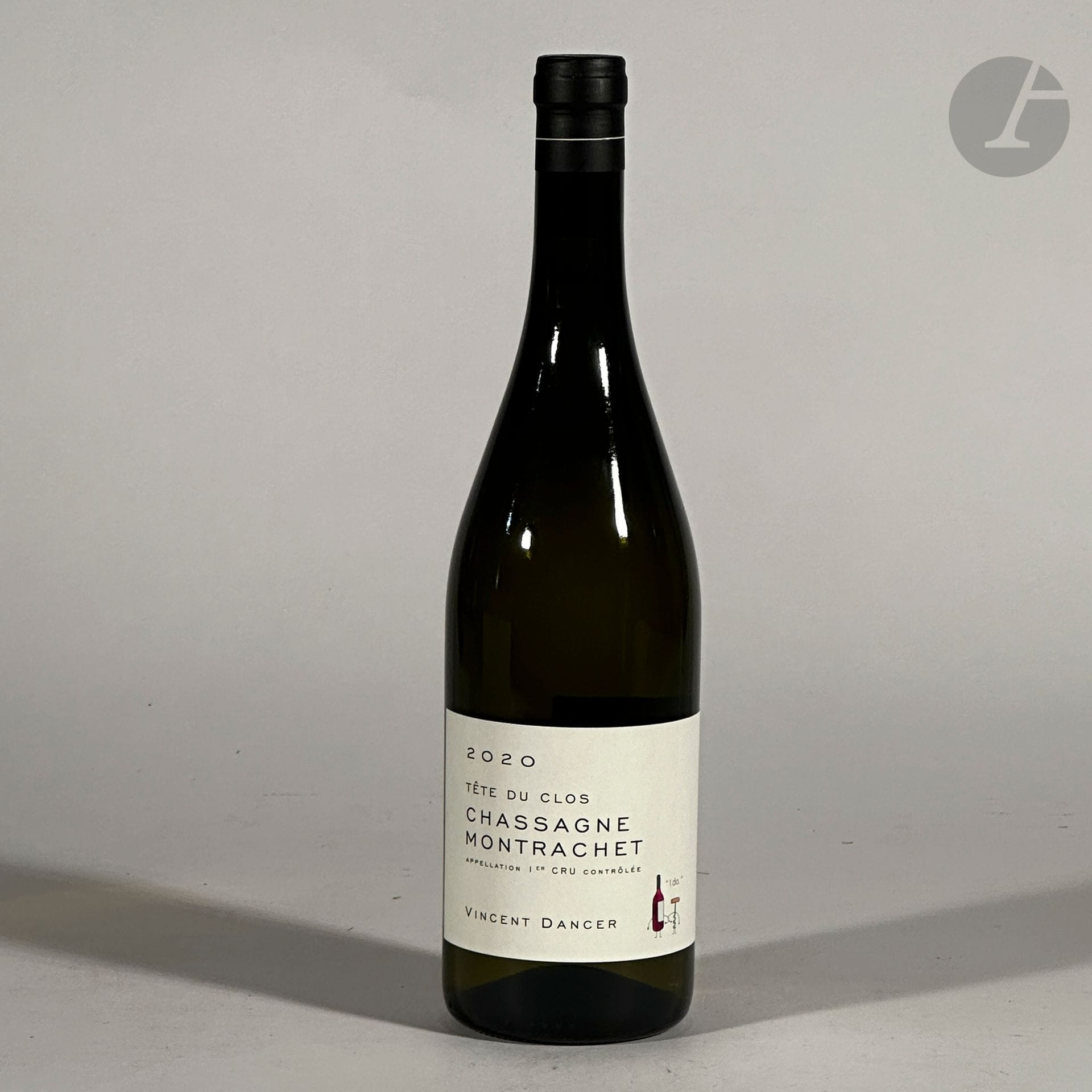 1 B CHASSAGNE-MONTRACHET TÊTE DU CLOS (1er Cru), Domaine Vincent Dancer, 2020