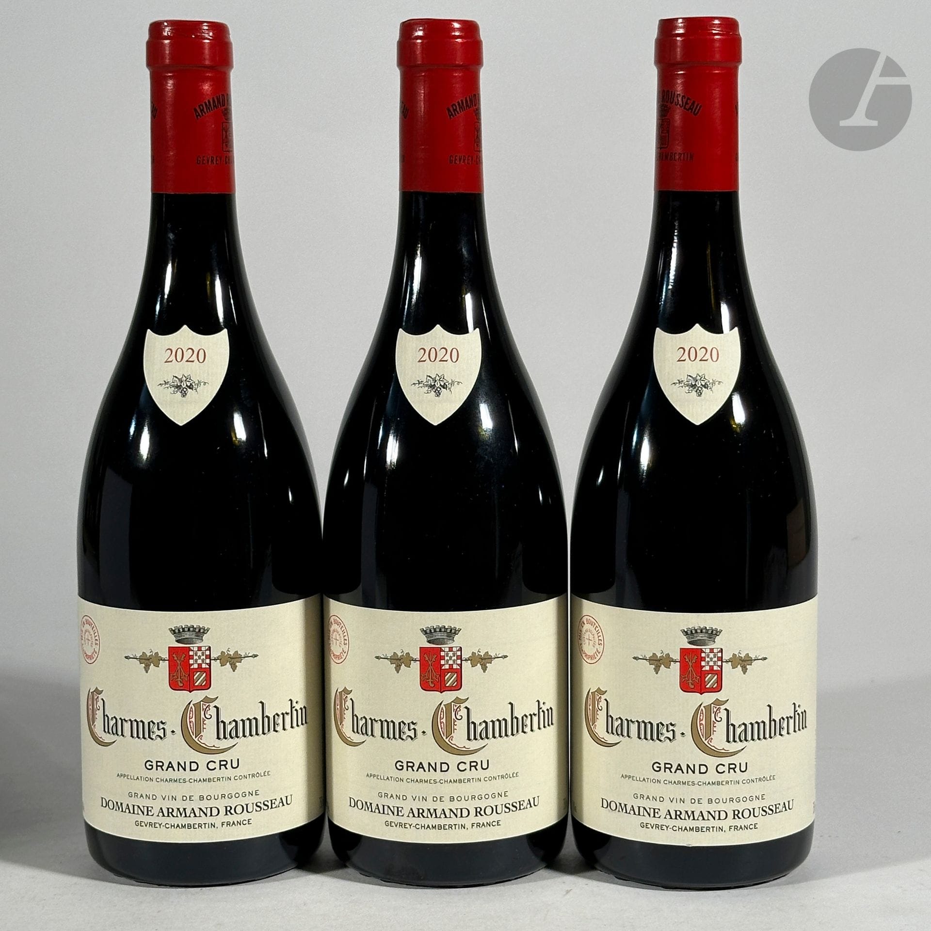 3 B CHARMES-CHAMBERTIN (Grand Cru), Domaine Armand Rousseau, 2020