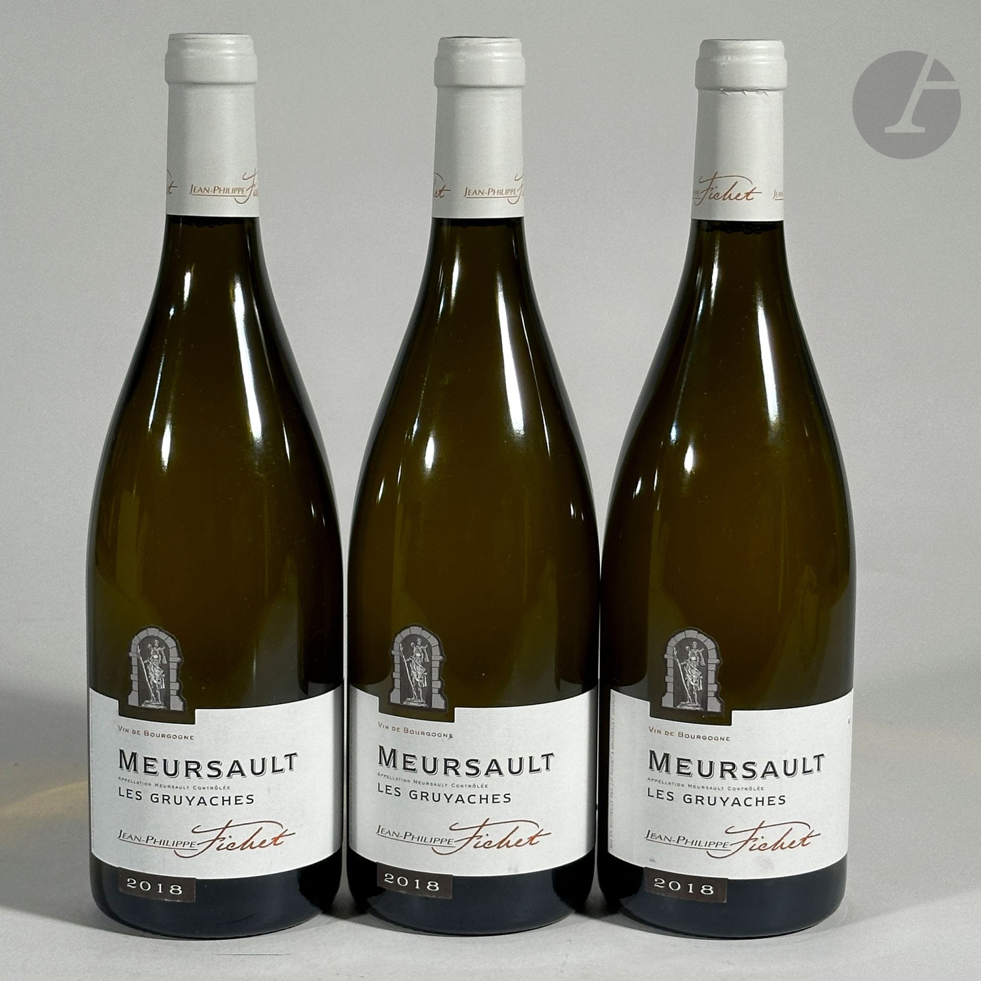 3 B MEURSAULT LES GRUYACHES , Domaine Jean-Philippe Fichet, 2018