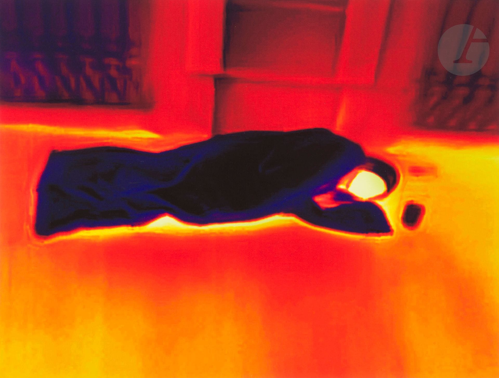 Antoine d’Agata (1961)
Série Virus, 2020.
Épreuve pigmentaire (2021), signée, datée et annotée « A.P. » au crayon au verso.
Image : 35 x 26,3 cm / Feuille : 39,8 x 30 cm